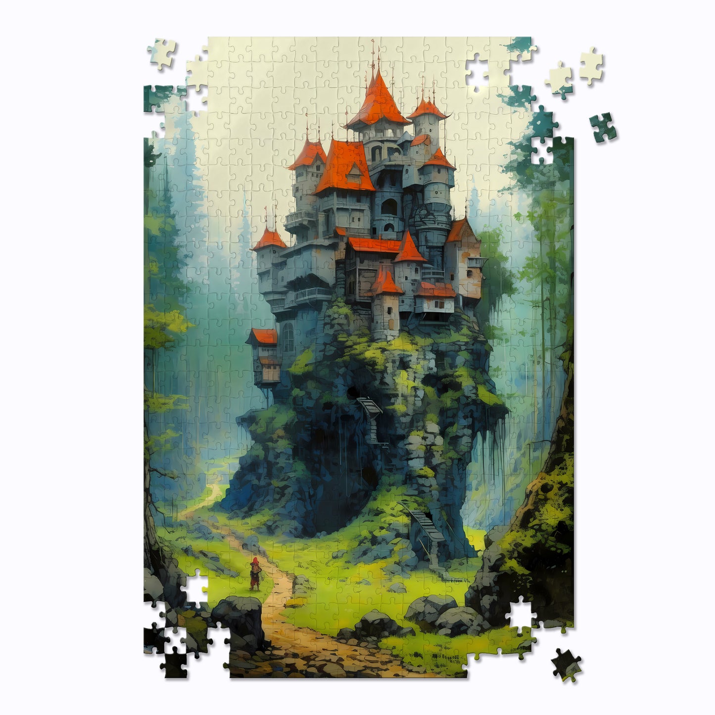 Secret Forest Castle Jigsaw Puzzle