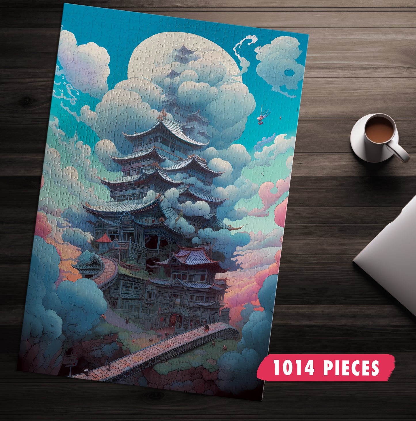 Cloud Temple Jigsaw Puzzle
