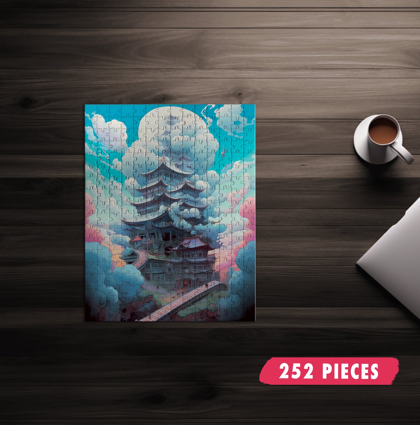 Cloud Temple Jigsaw Puzzle