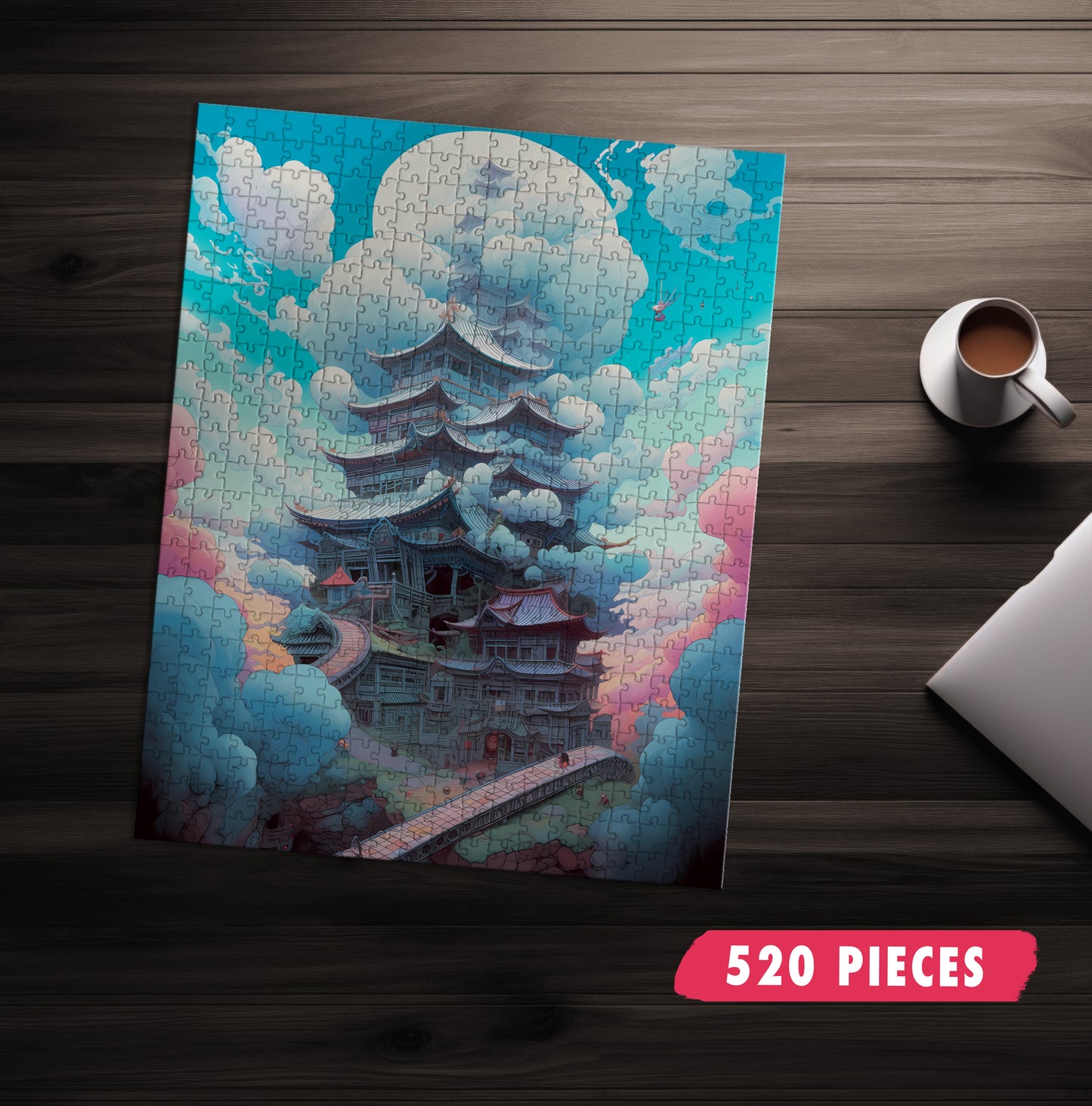 Cloud Temple Jigsaw Puzzle