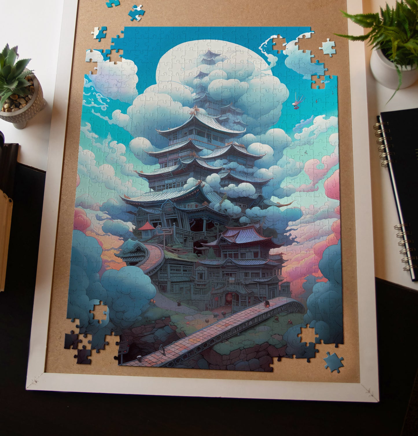 Cloud Temple Jigsaw Puzzle