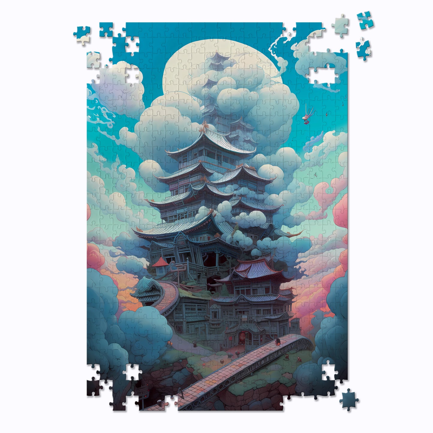 Cloud Temple Jigsaw Puzzle