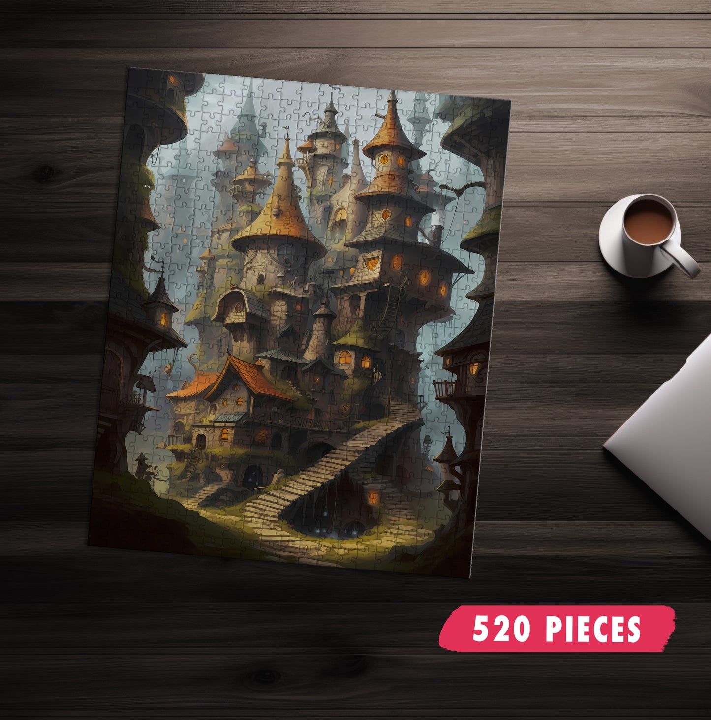 Fantasy Village Jigsaw Puzzle