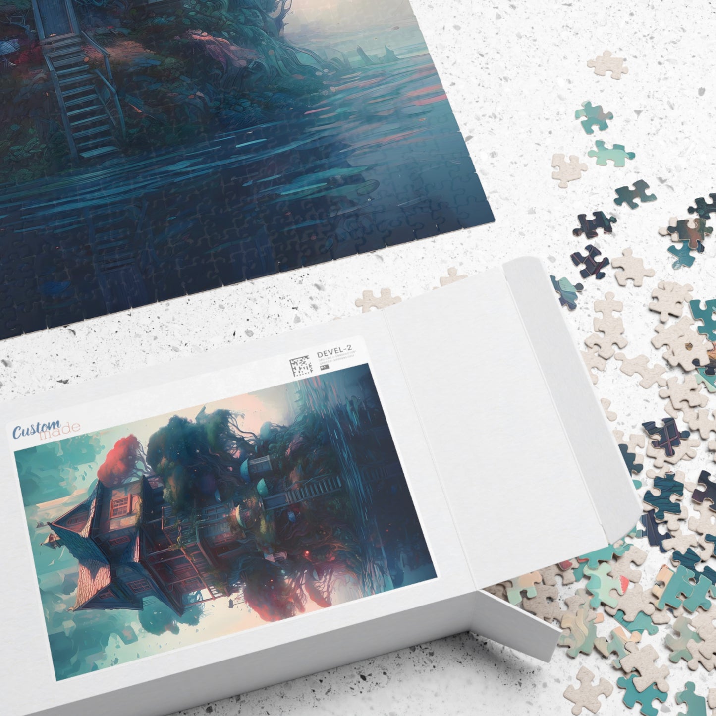 Wizard Lake House Jigsaw Puzzle