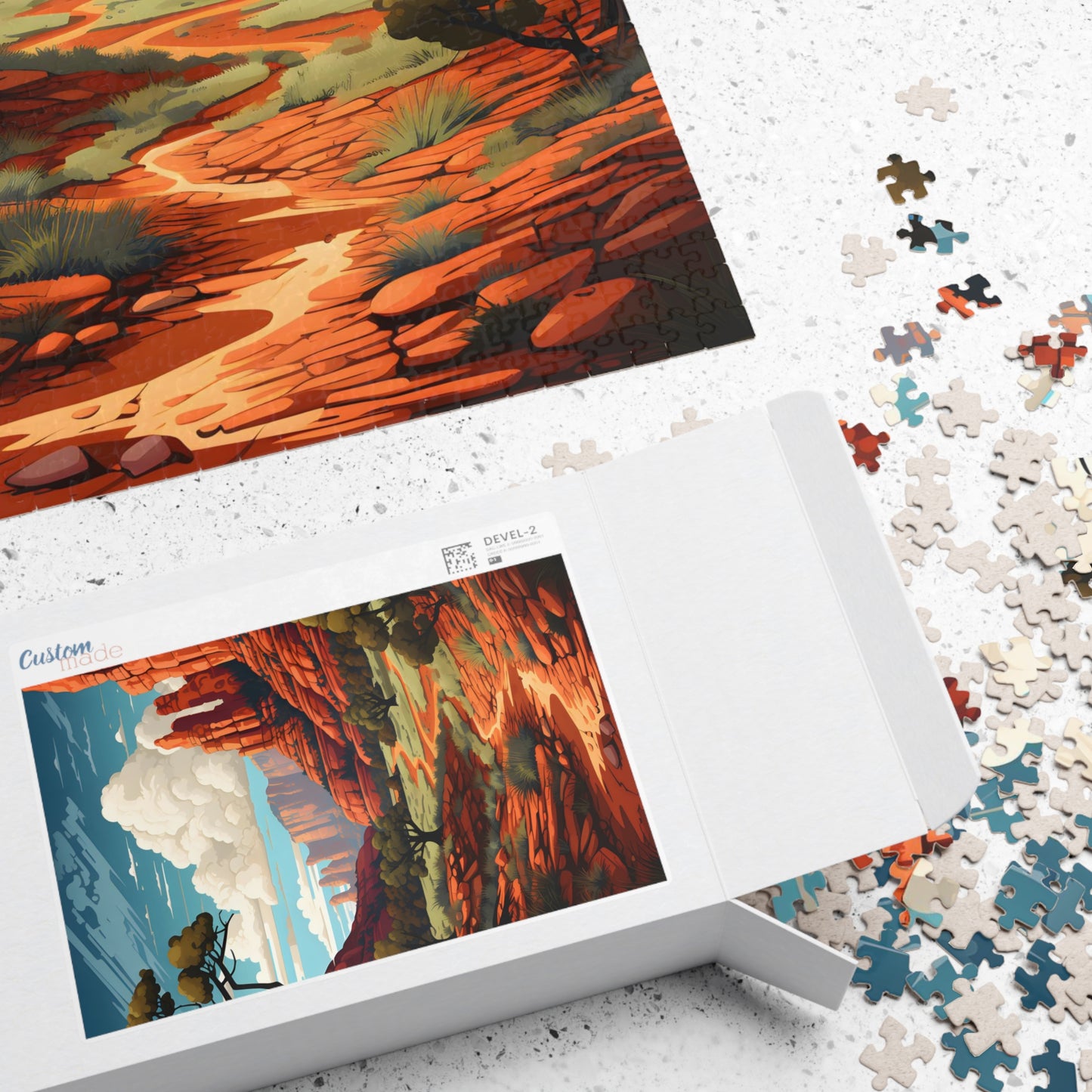 Red Rocks Jigsaw Puzzle