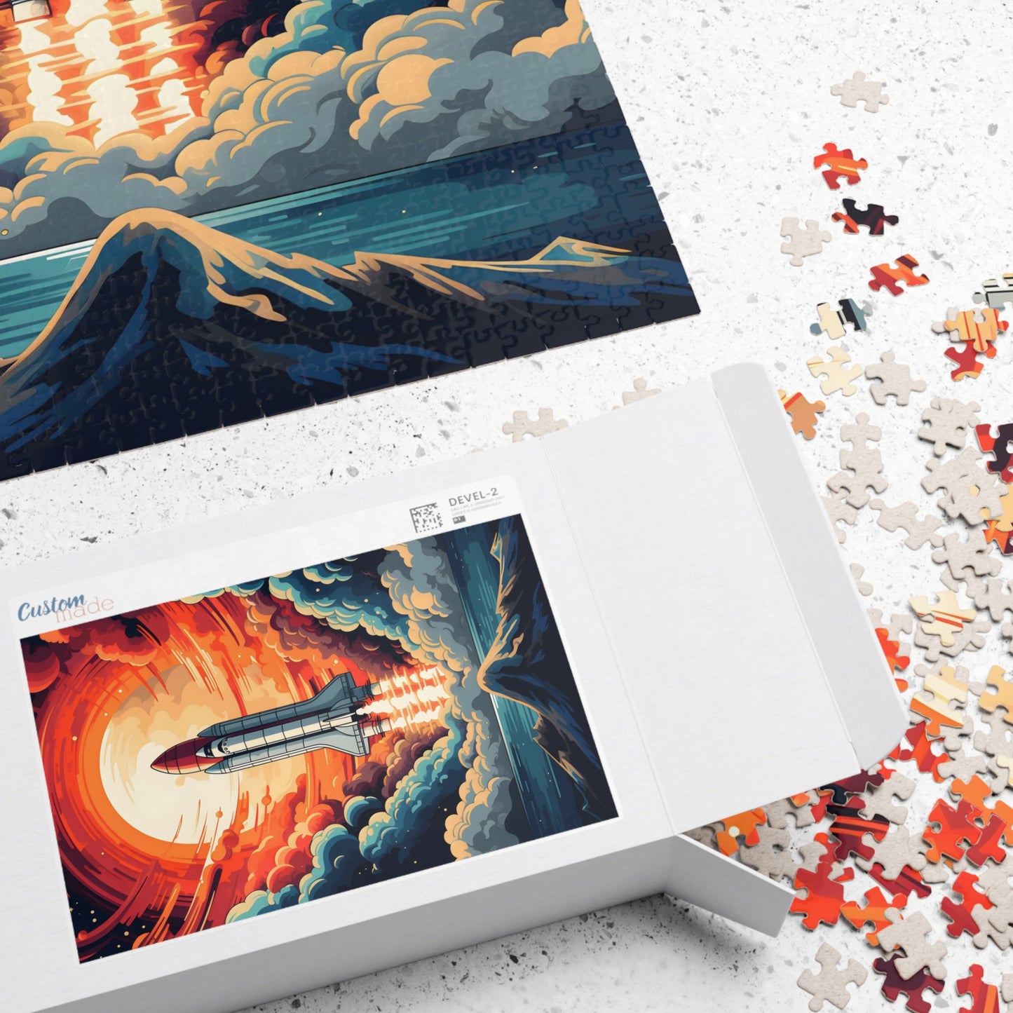 Rocket Launch Jigsaw Puzzle