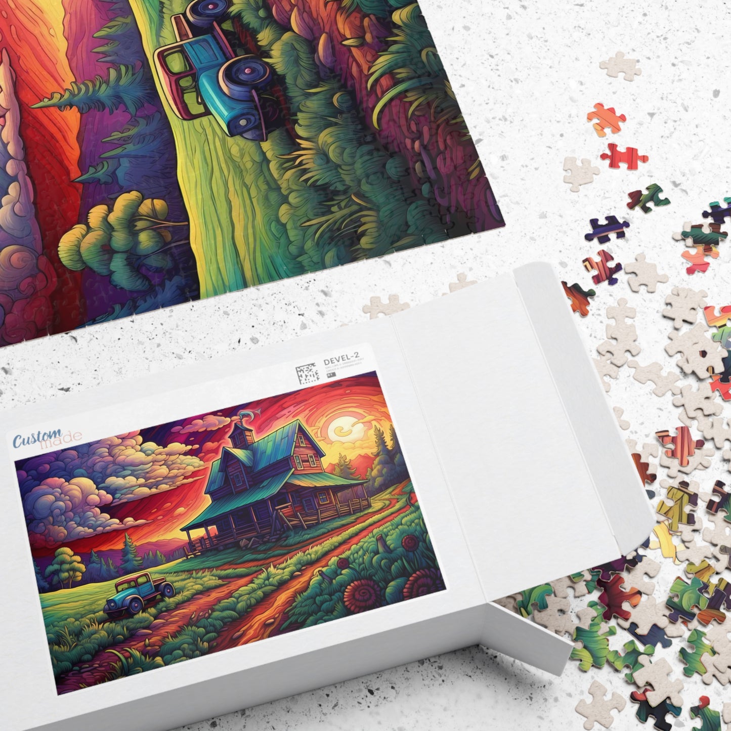 Vibrant Farm Jigsaw Puzzle