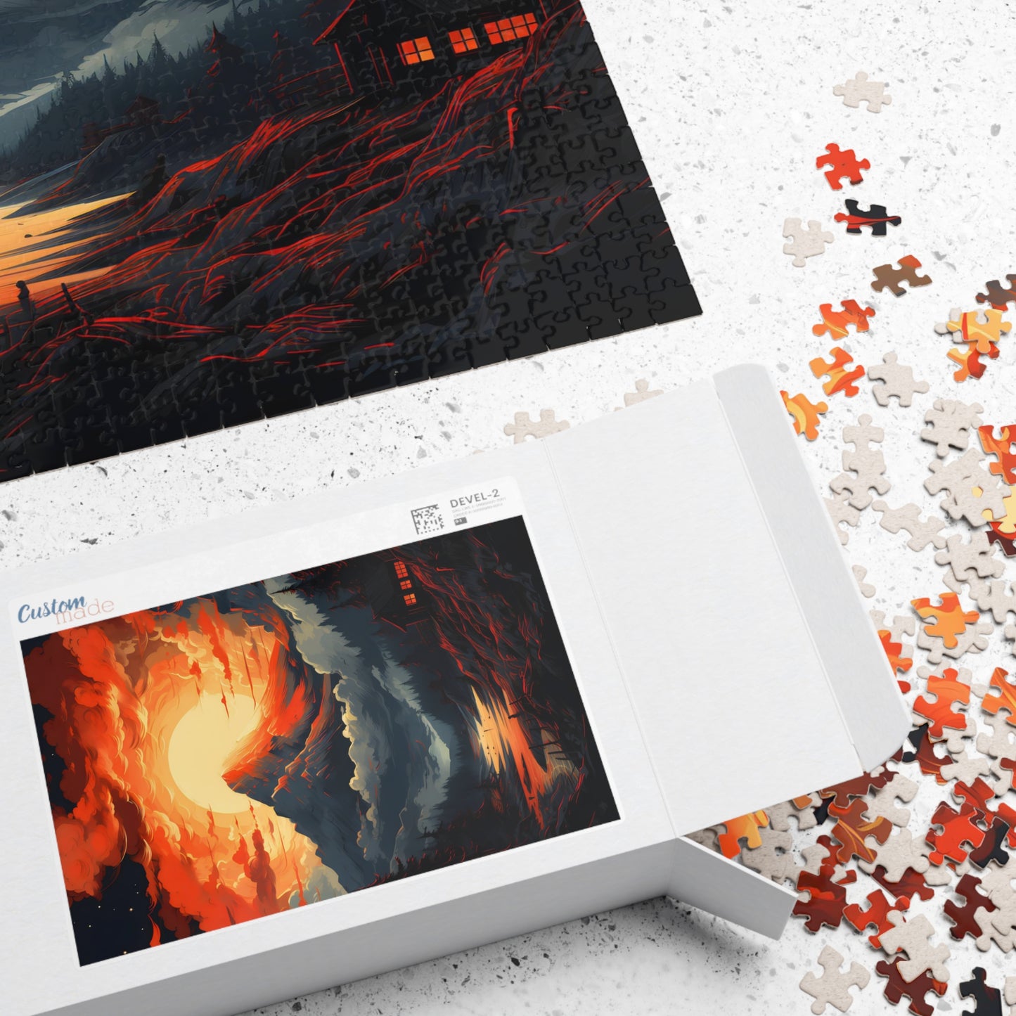 Volcanic Mountain Jigsaw Puzzle