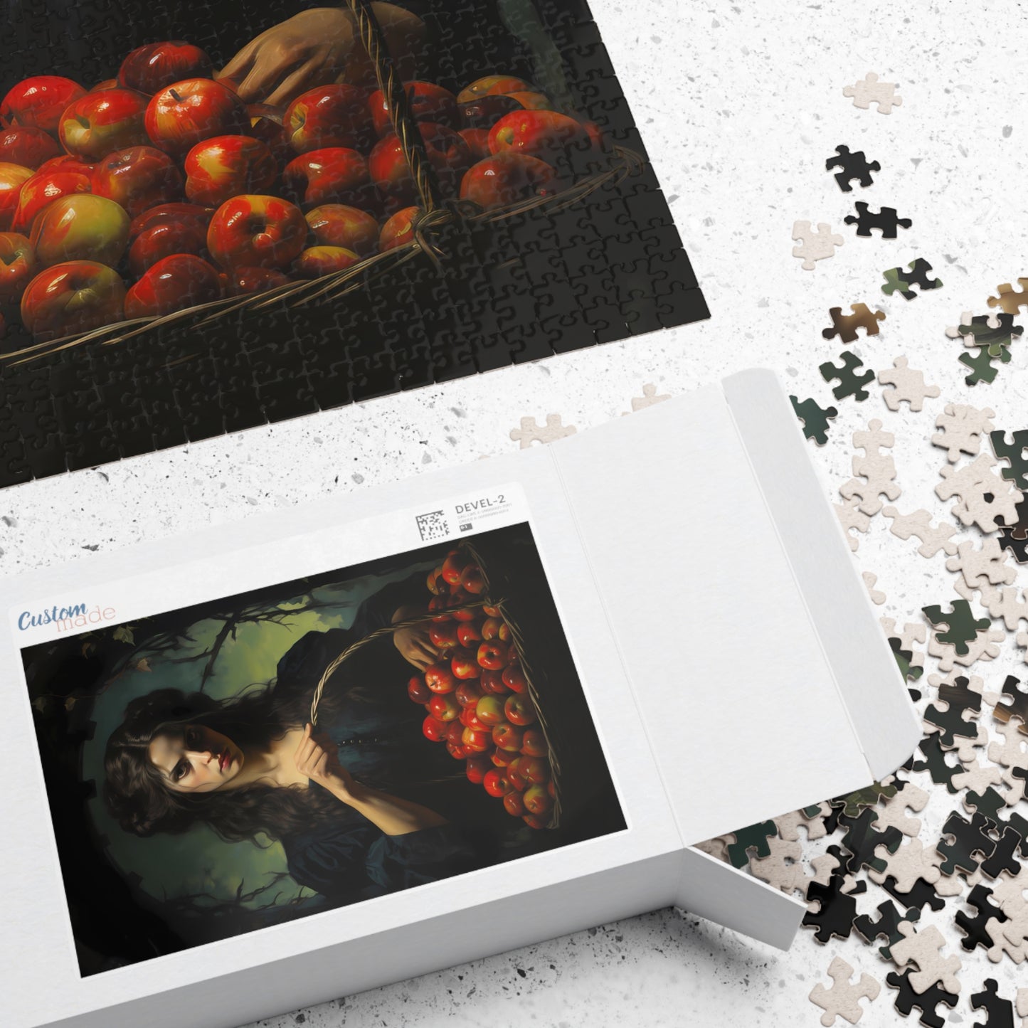 Halloween Apple Witch Jigsaw Puzzle