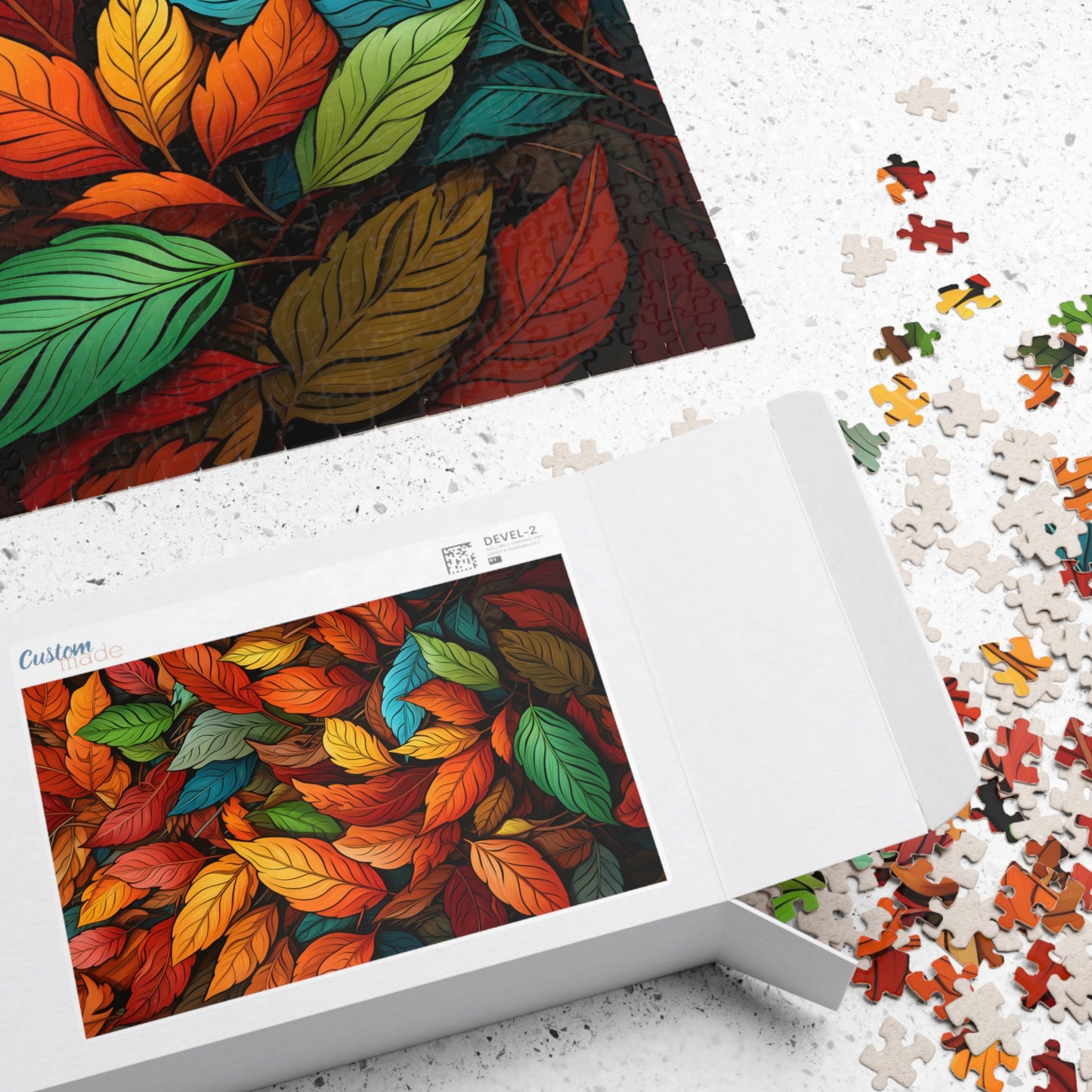 Vibrant Autumn Leaves Jigsaw Puzzle
