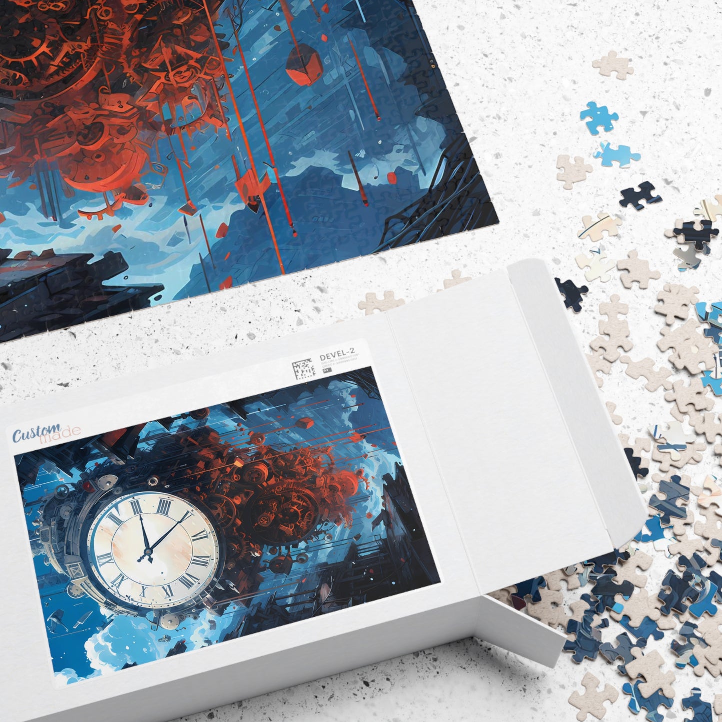 Steampunk Clock Jigsaw Puzzle