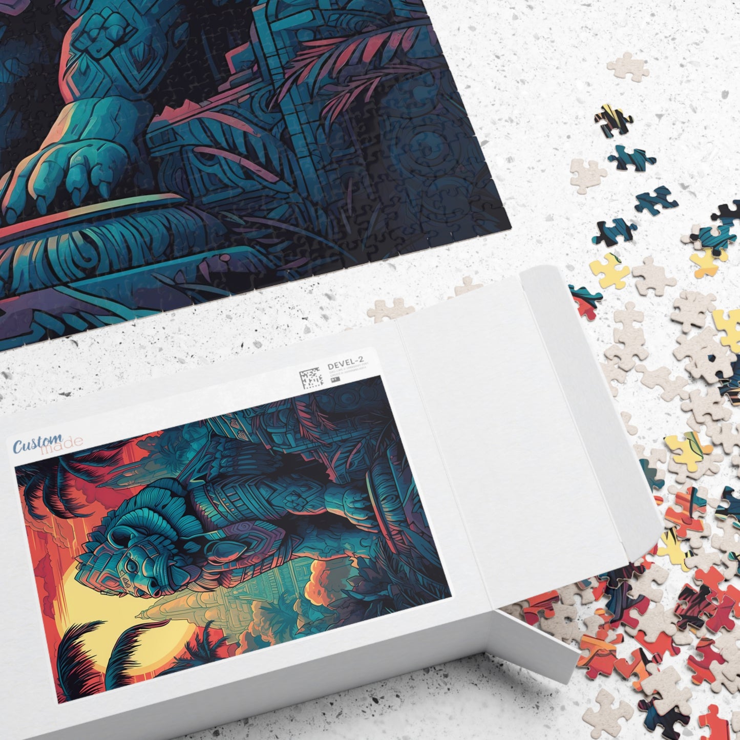 Jungle Sphinx Jigsaw Puzzle
