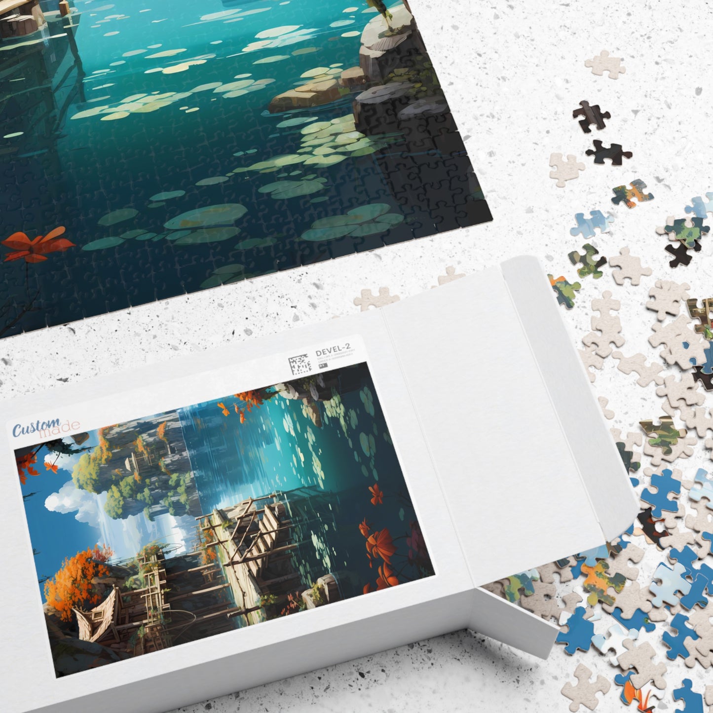 Tropical Island Retreat Jigsaw Puzzle