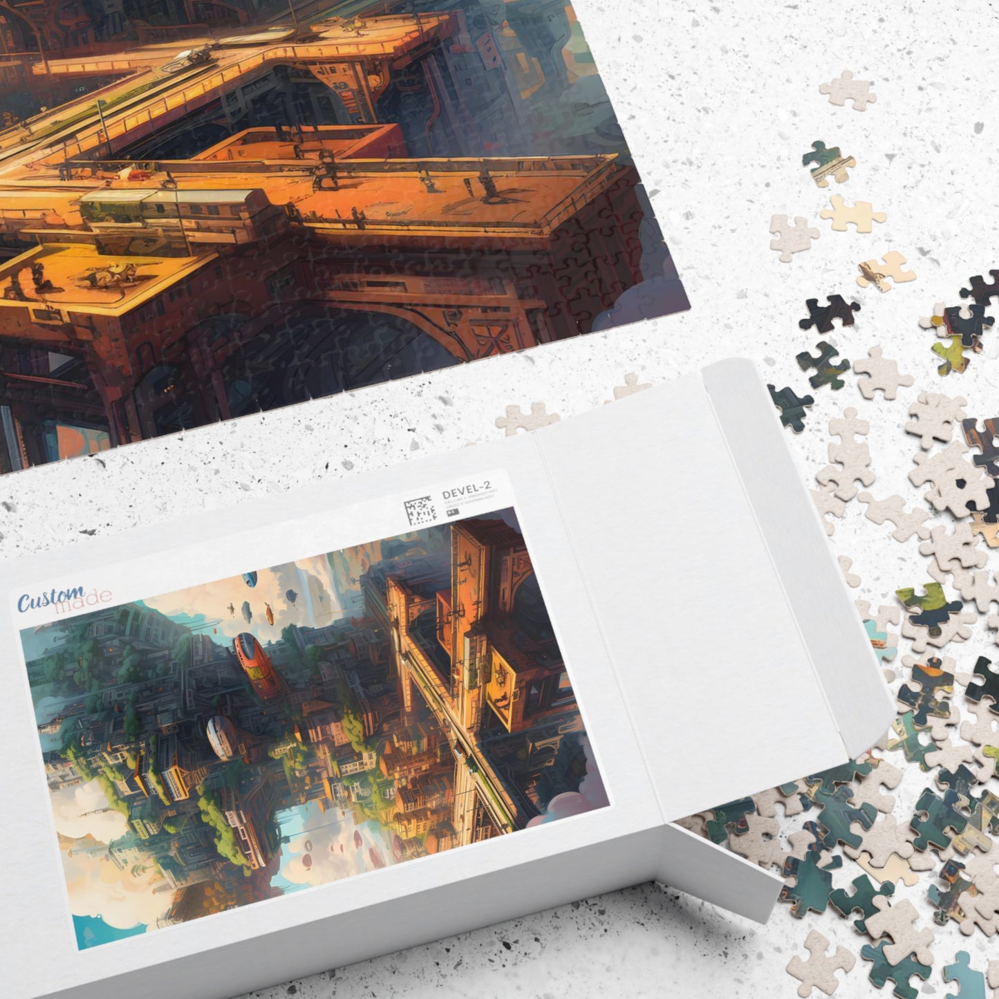 Cloud Aircraft Hanger Jigsaw Puzzle