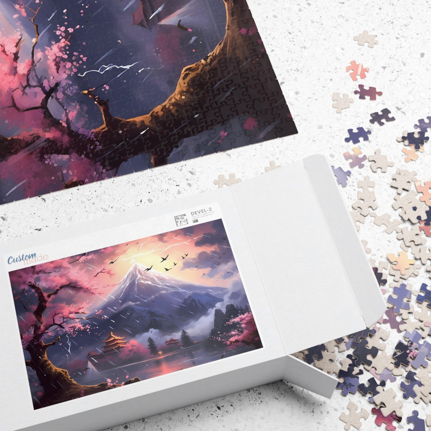 Lightning Mountain Jigsaw Puzzle