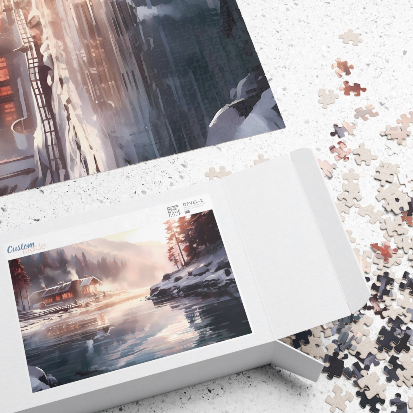 Serene Hot Springs Jigsaw Puzzle