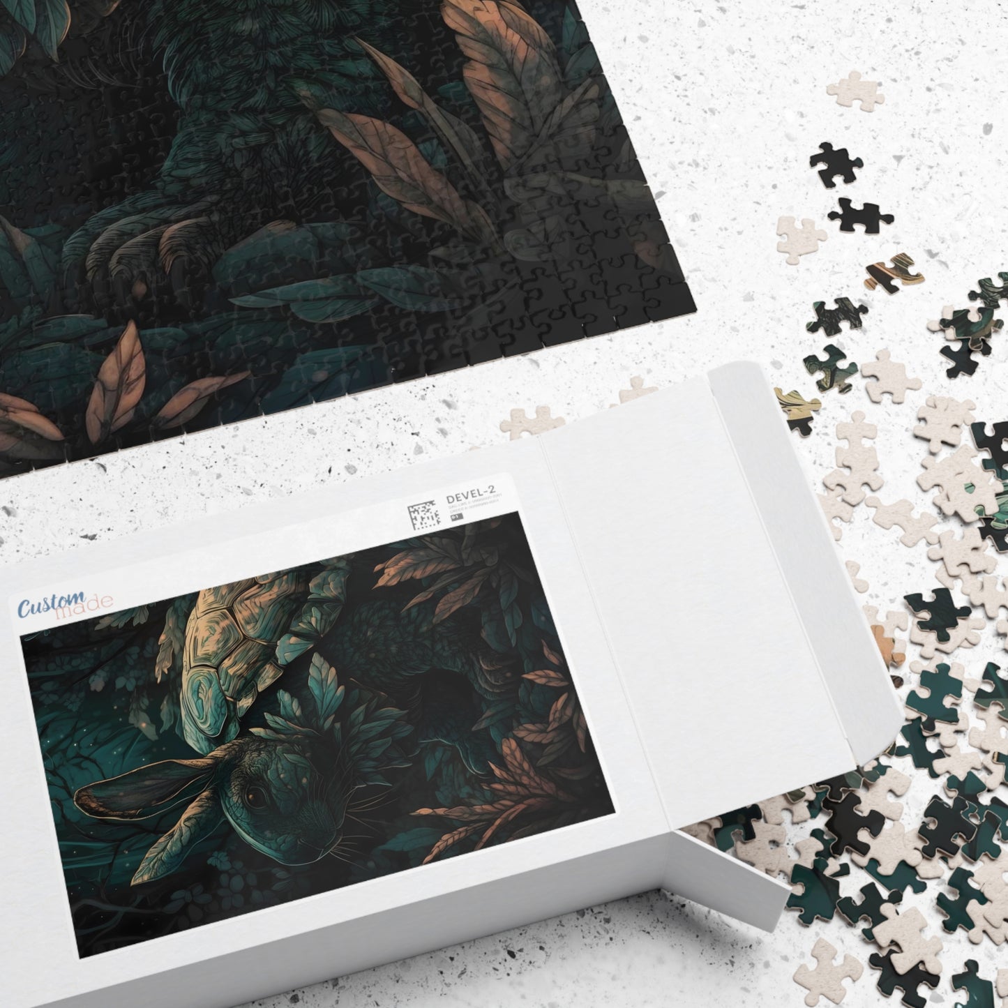 Tortoise Hare Difficult Jigsaw Puzzle