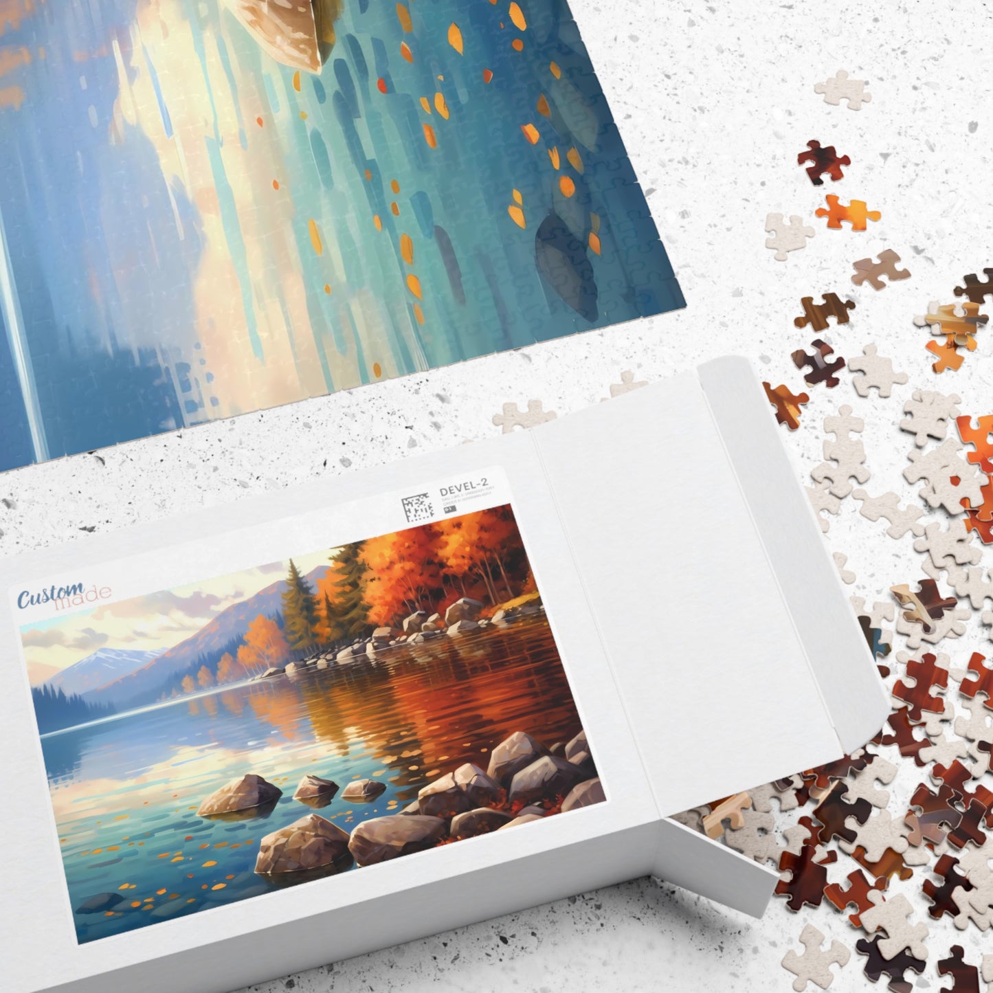 Peaceful Lake Jigsaw Puzzle