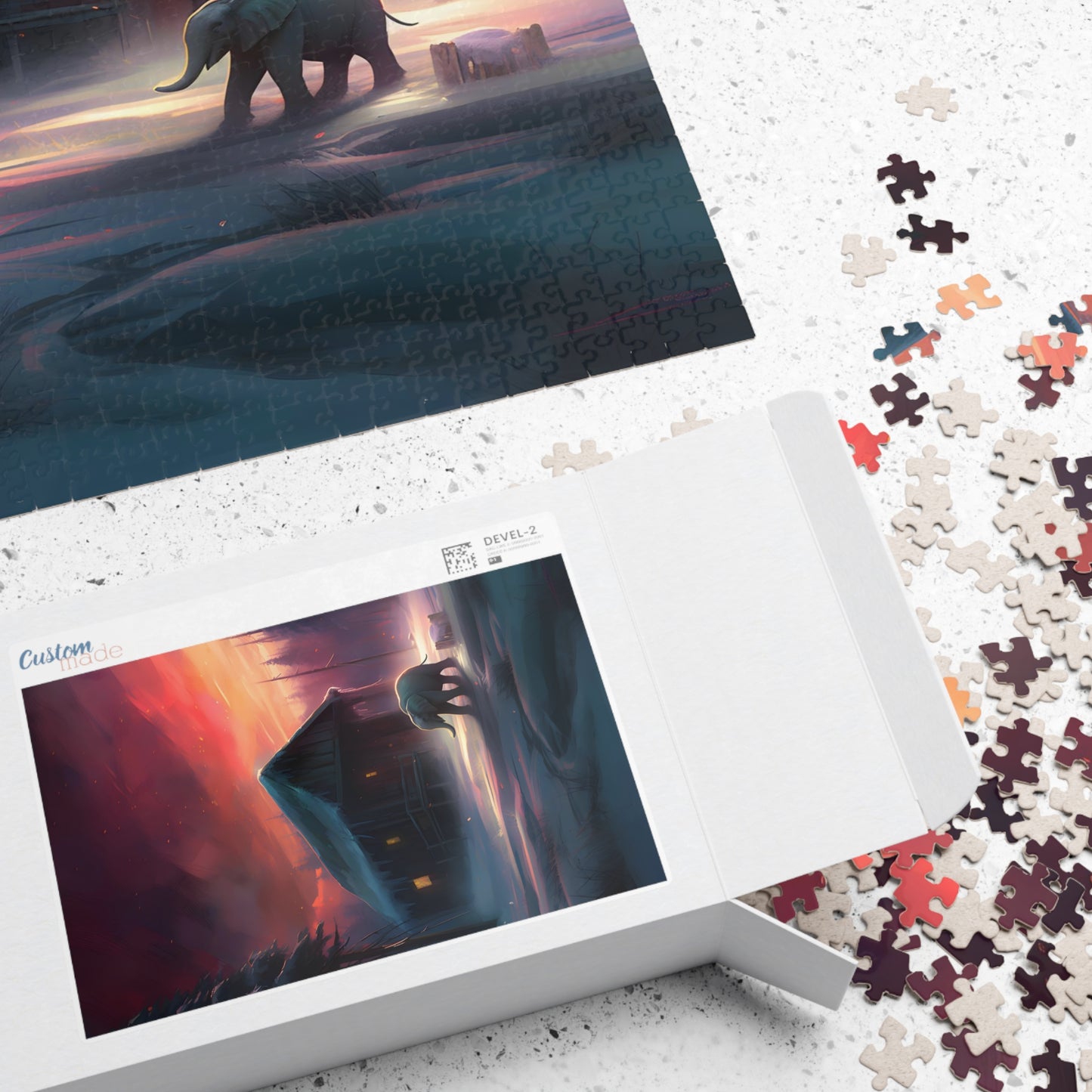 Alaskan Elephant Jigsaw Puzzle