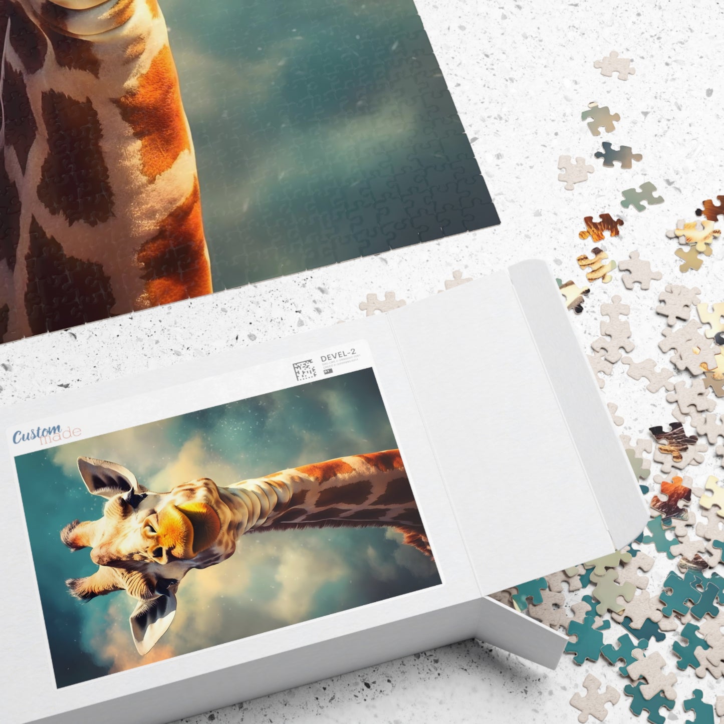 Happy Giraffe Jigsaw Puzzle