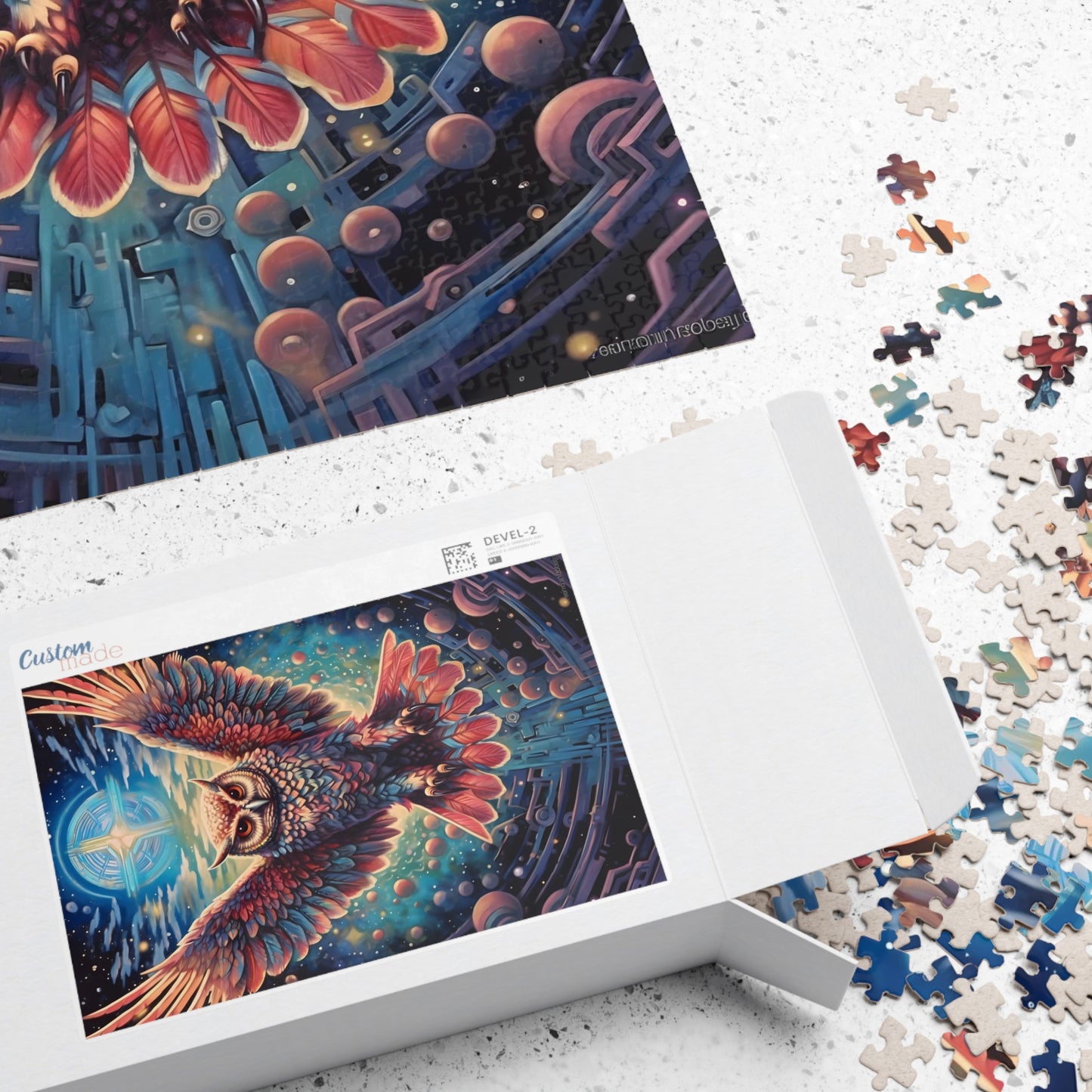 Space Owl Jigsaw Puzzle