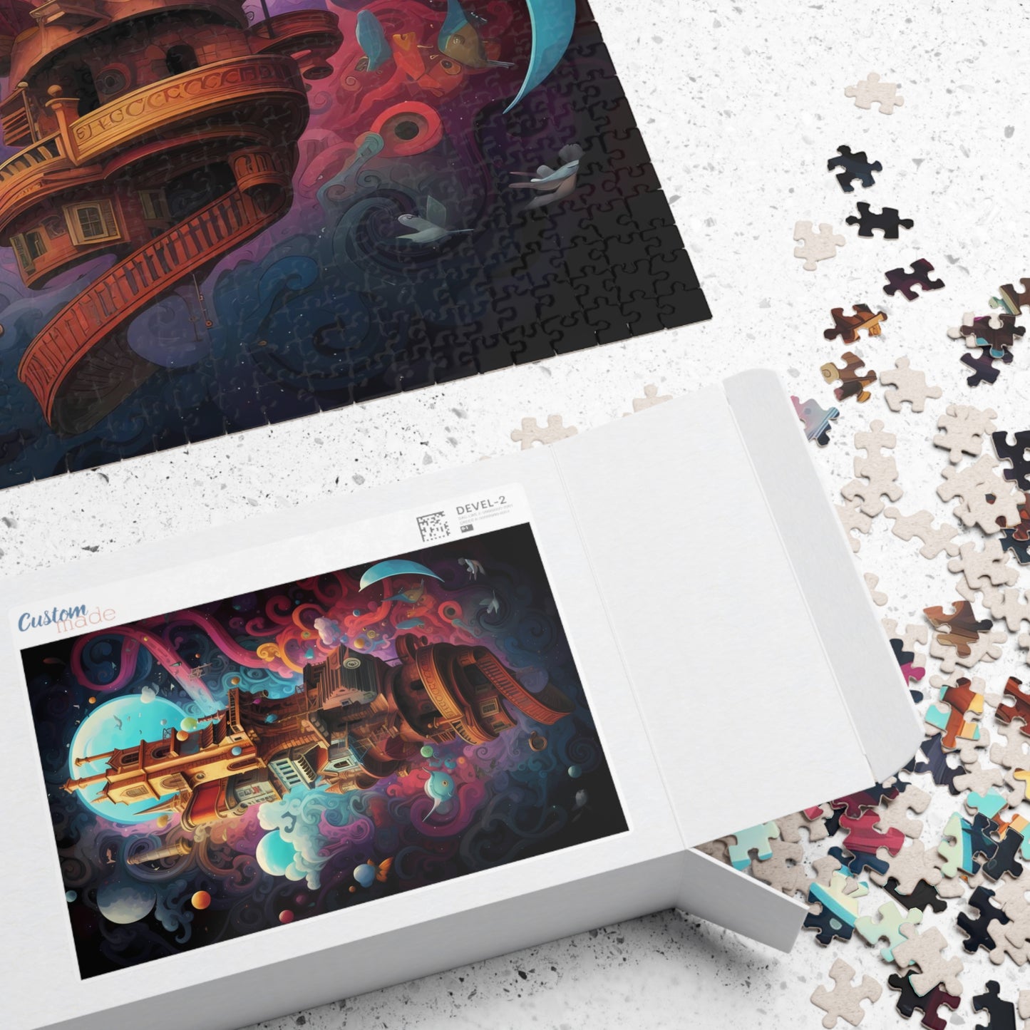 Tower Of Time Jigsaw Puzzle