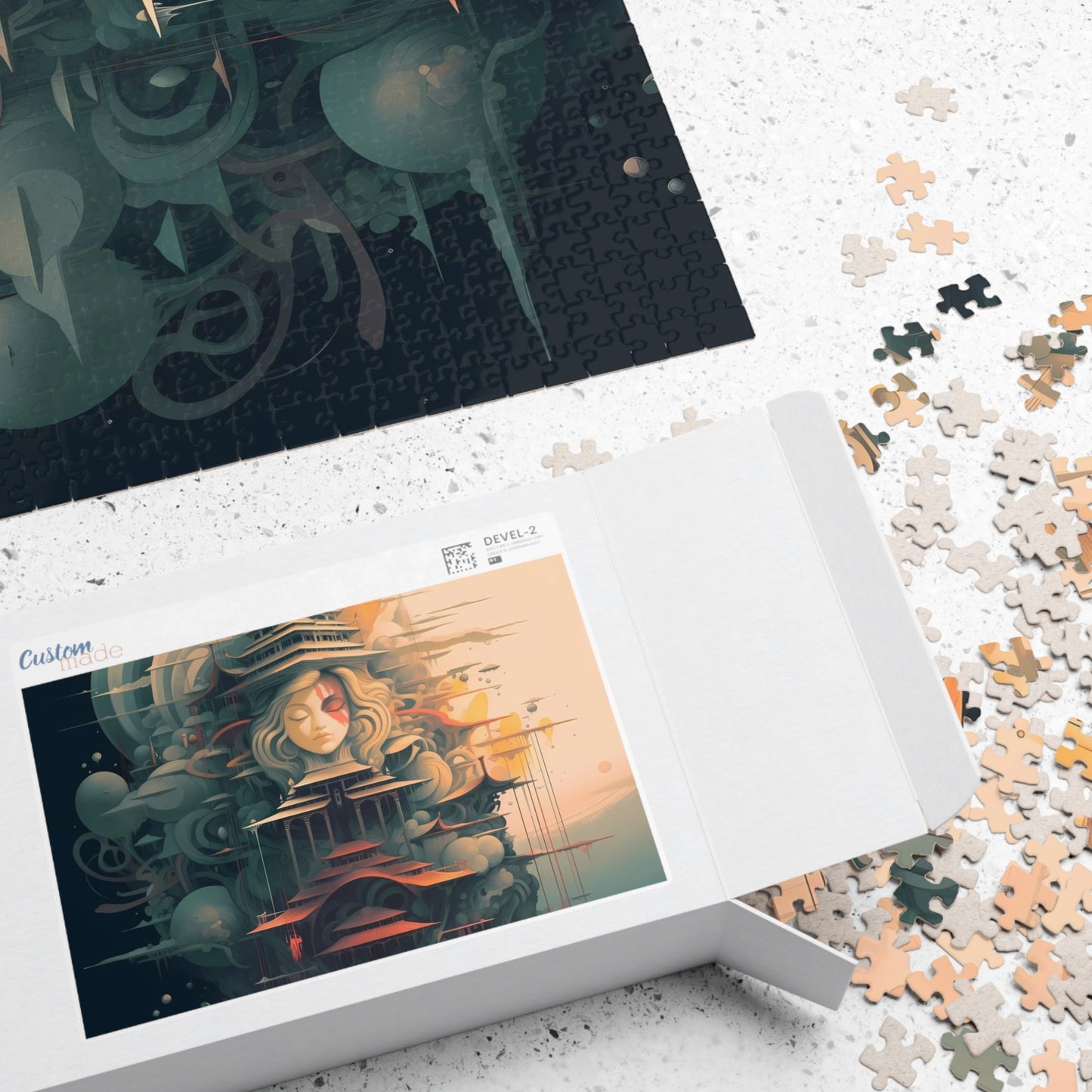 Cosmic Yin Yang Jigsaw Puzzle