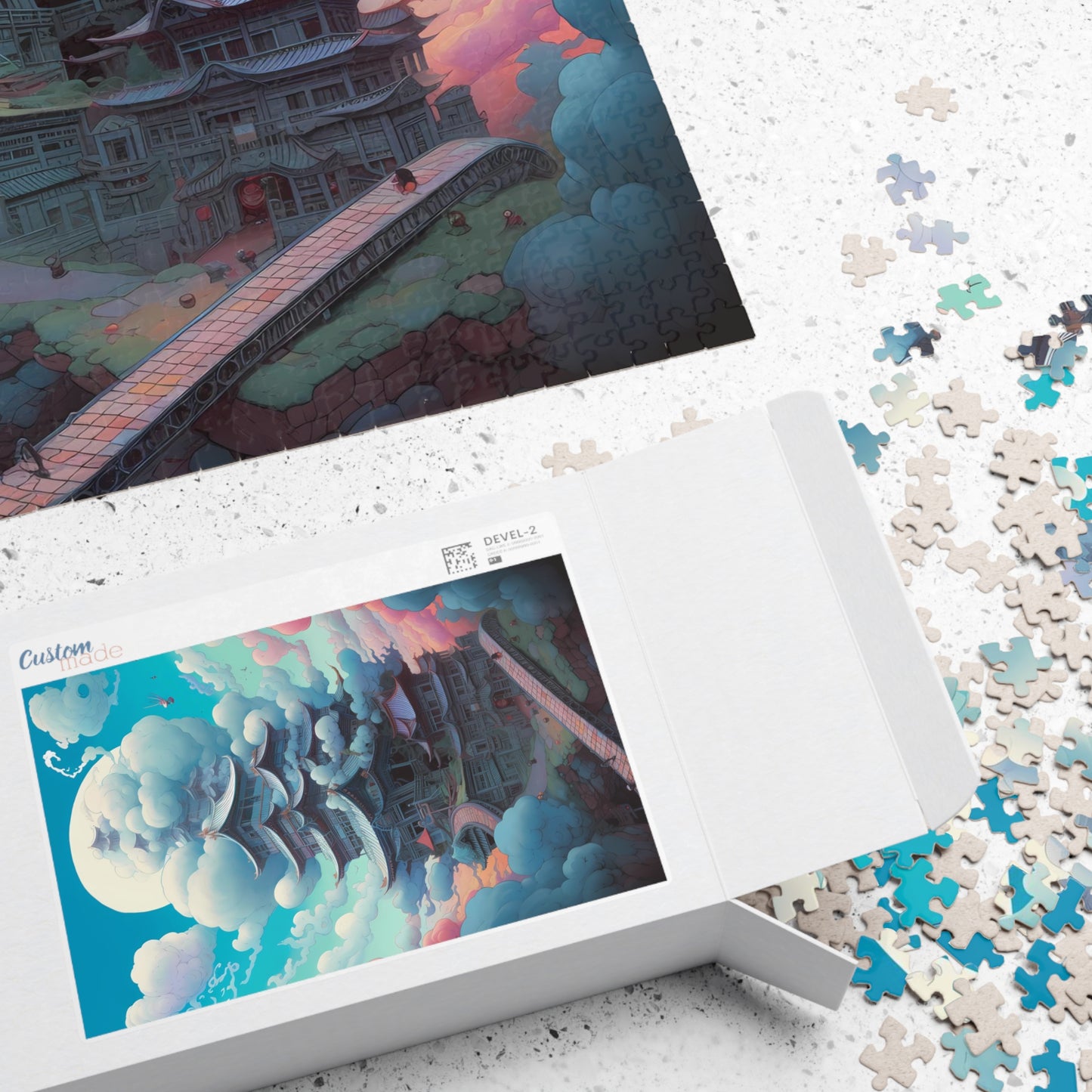 Cloud Temple Jigsaw Puzzle