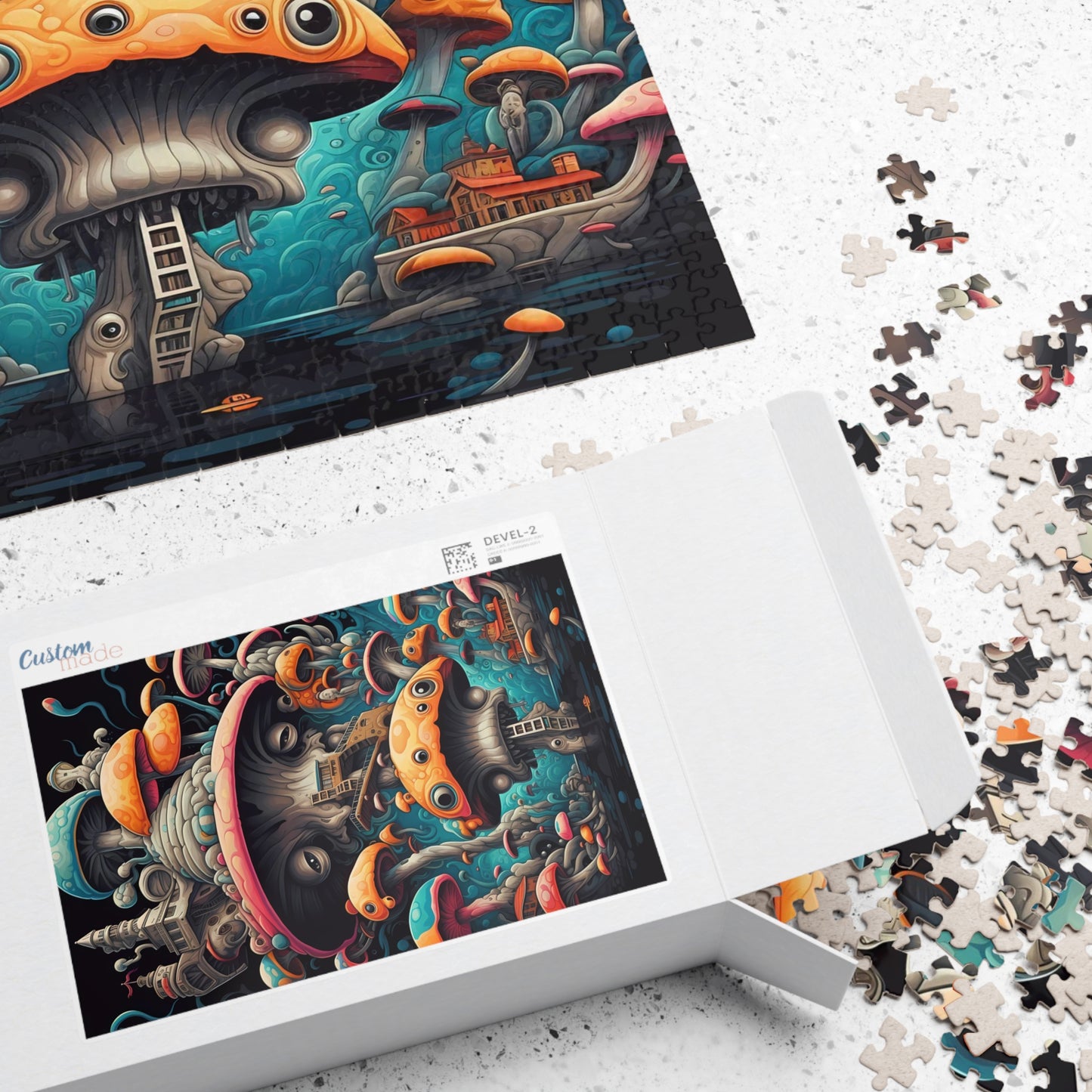 Trippy Shroom Jigsaw Puzzle