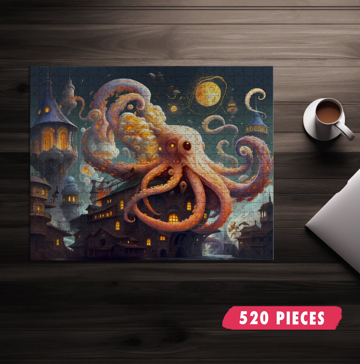 Octopus Dream Jigsaw Puzzle