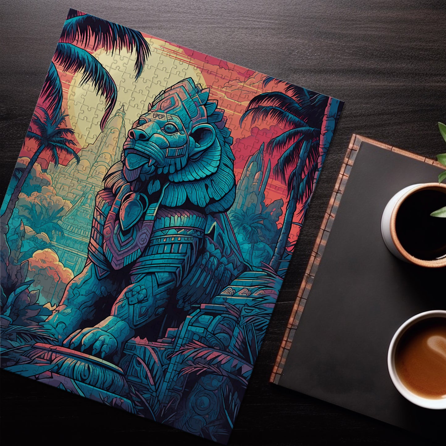Jungle Sphinx Jigsaw Puzzle