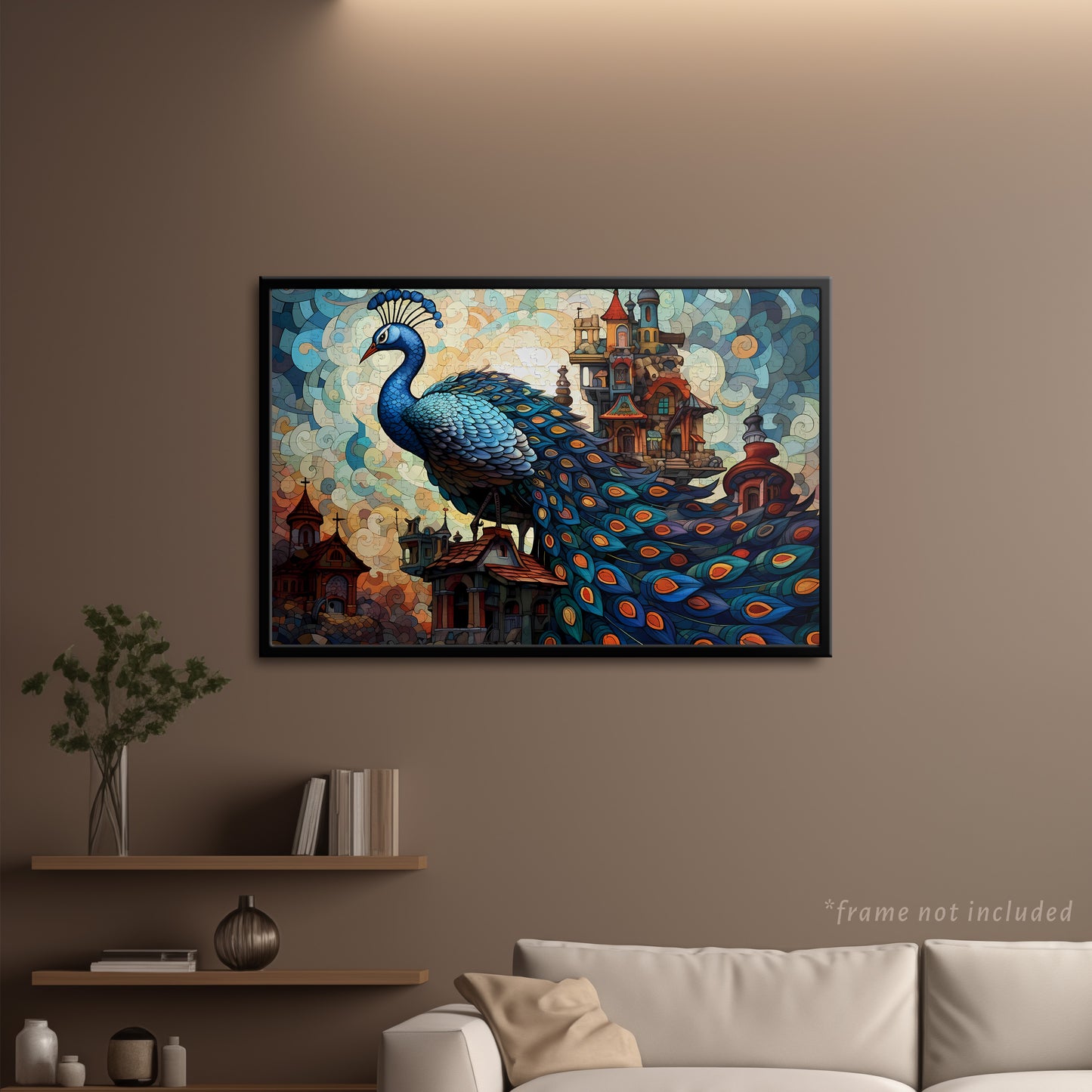 Illustrative Peacock Jigsaw Puzzle