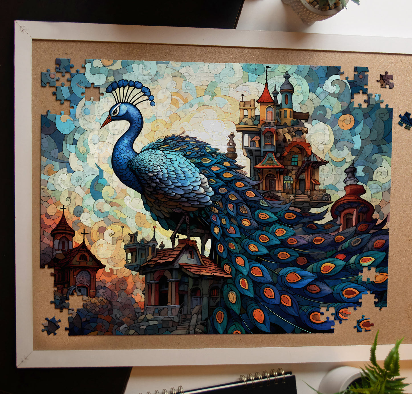 Illustrative Peacock Jigsaw Puzzle