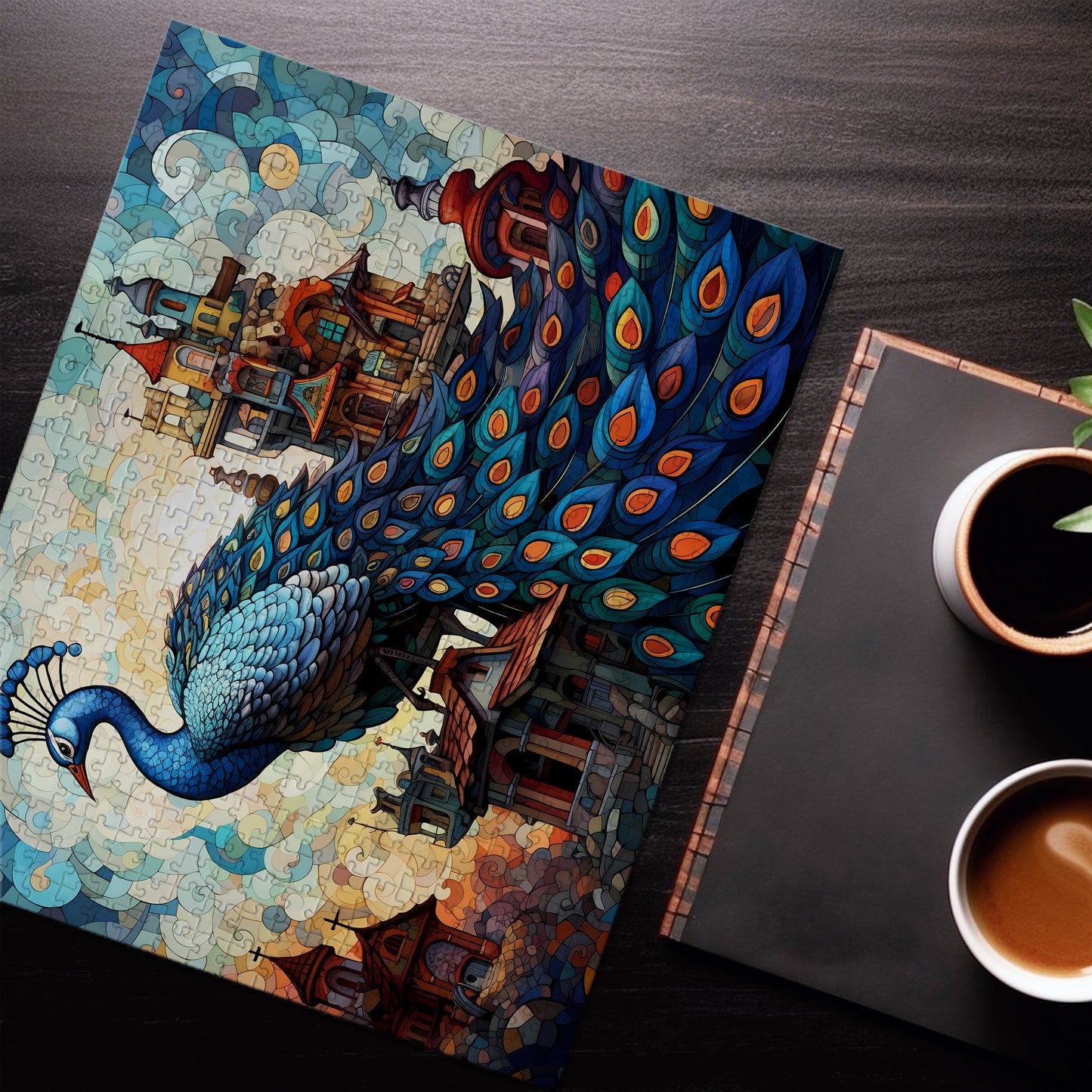 Illustrative Peacock Jigsaw Puzzle