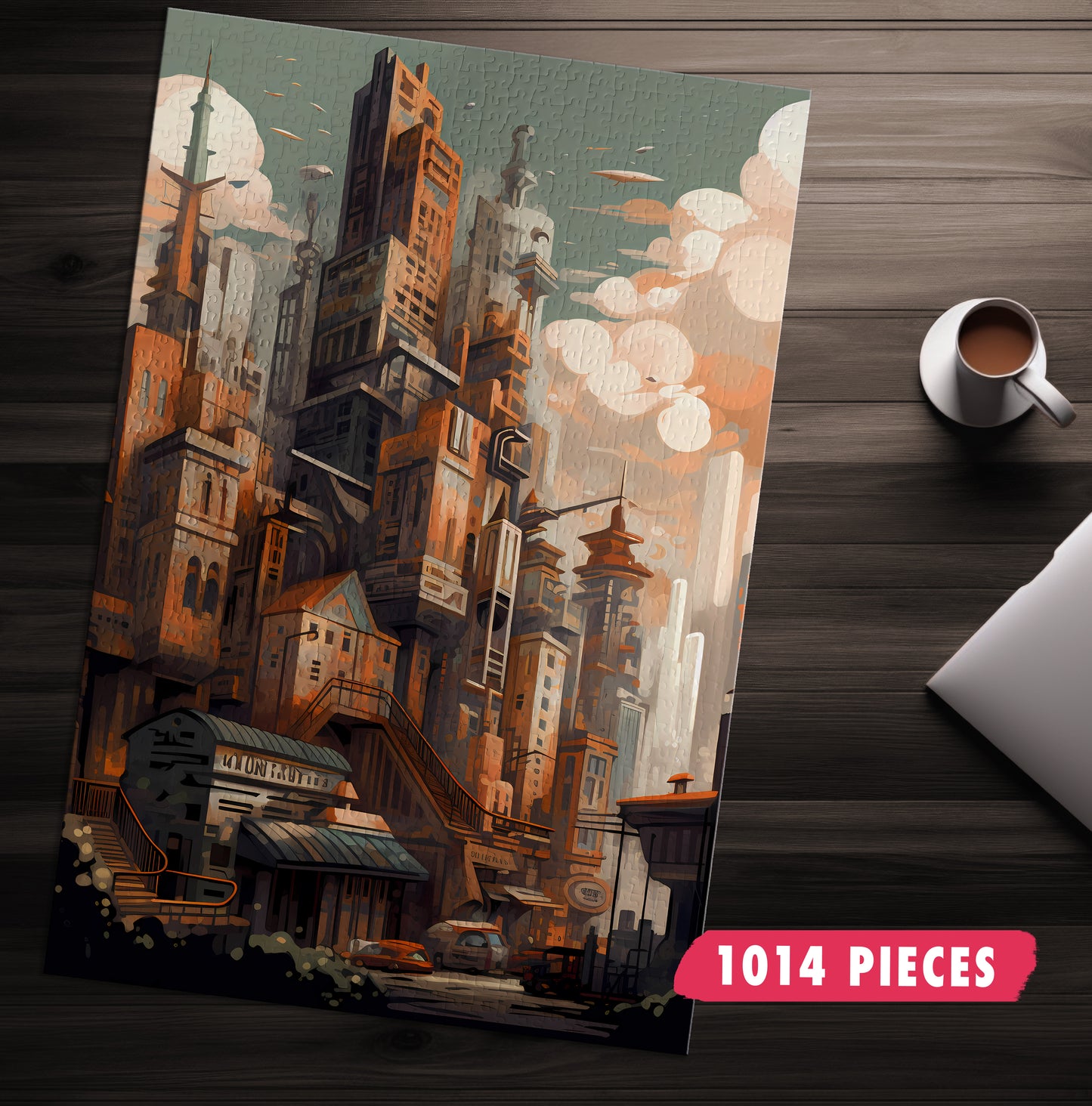Steam City Jigsaw Puzzle