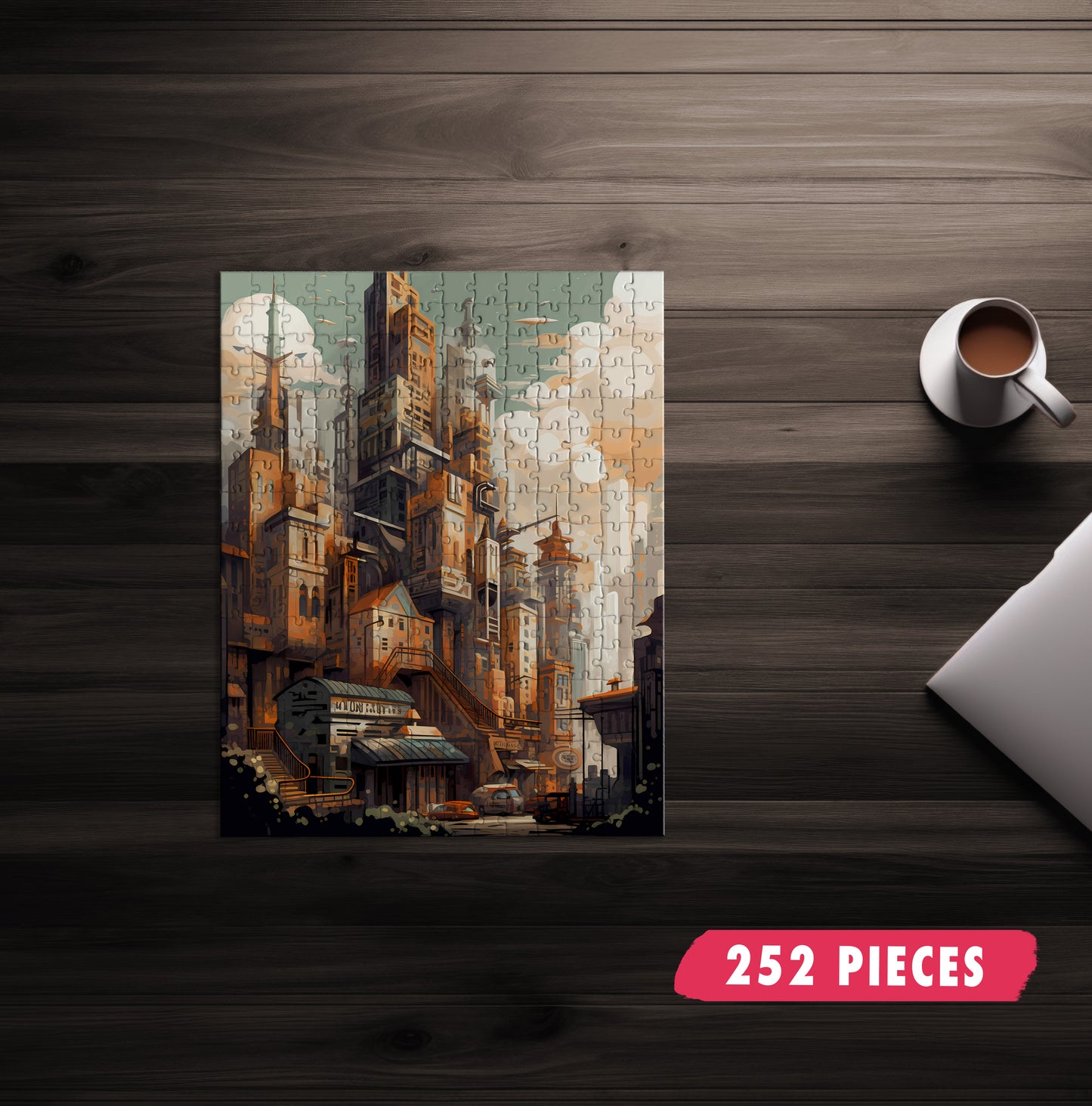 Steam City Jigsaw Puzzle