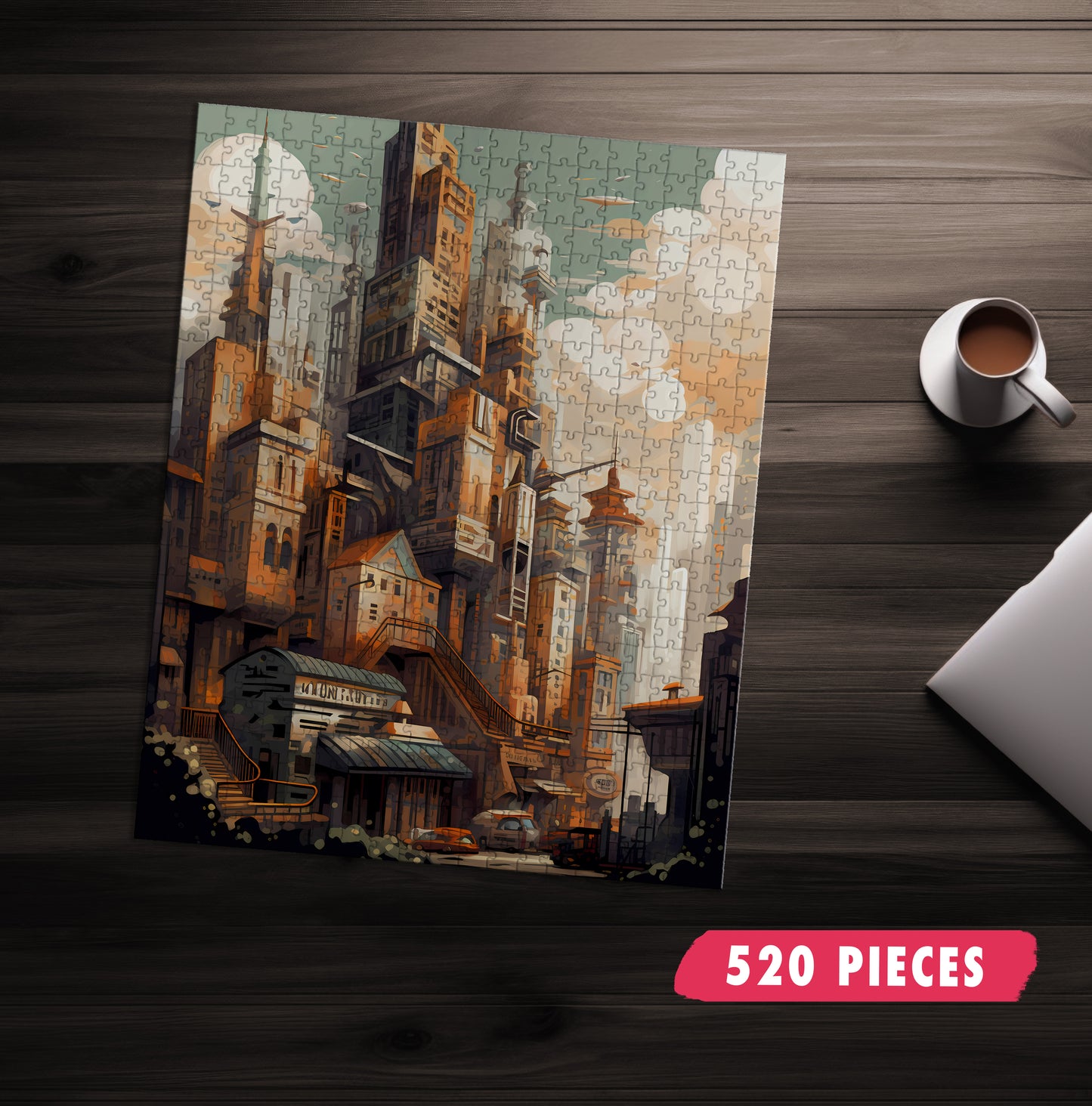 Steam City Jigsaw Puzzle