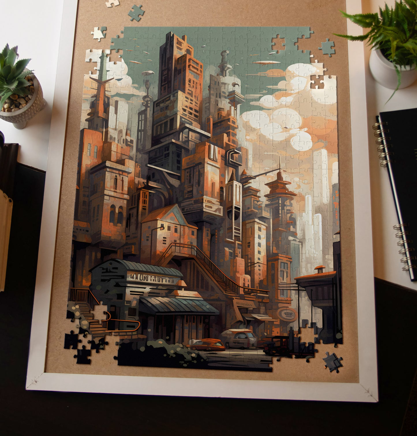 Steam City Jigsaw Puzzle