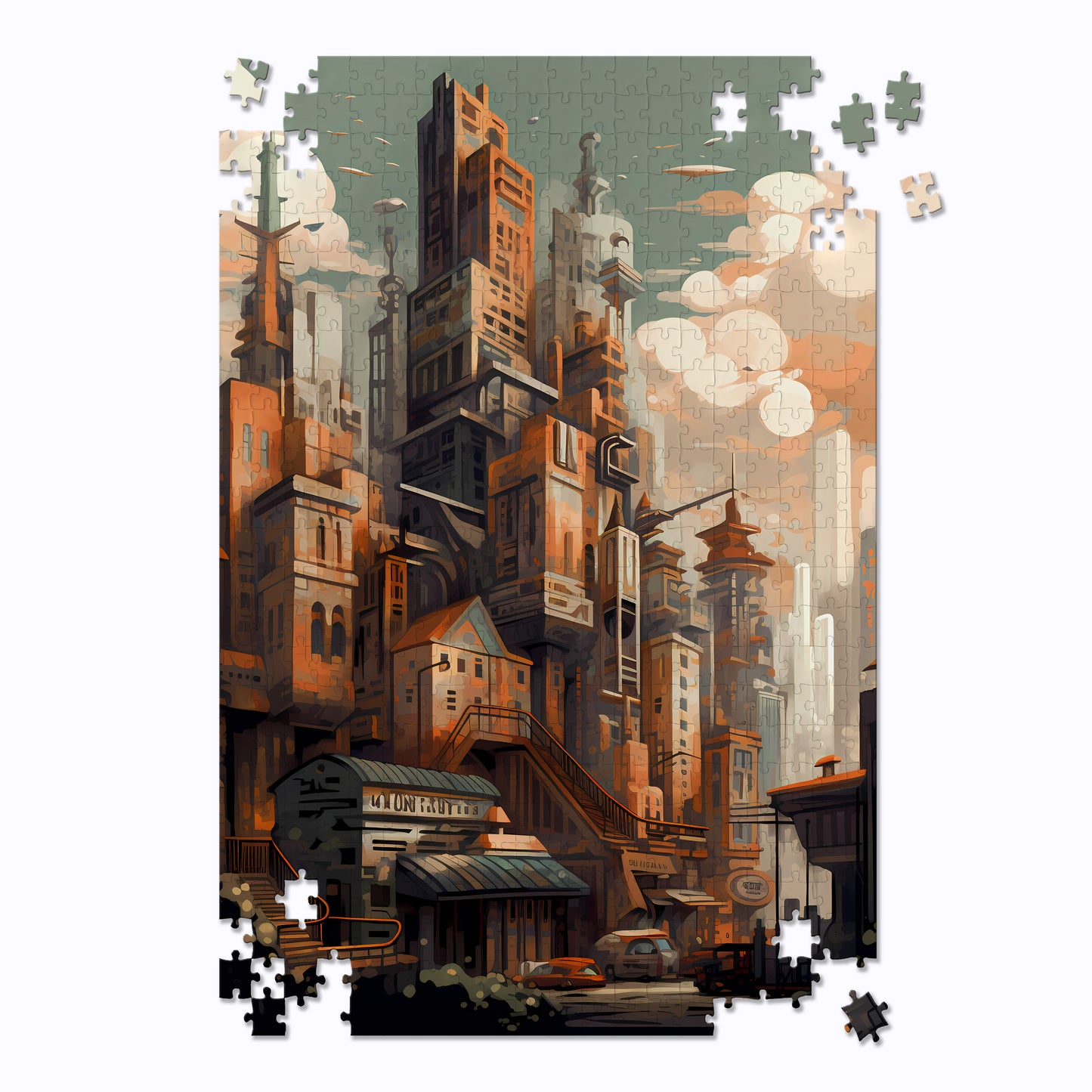 Steam City Jigsaw Puzzle