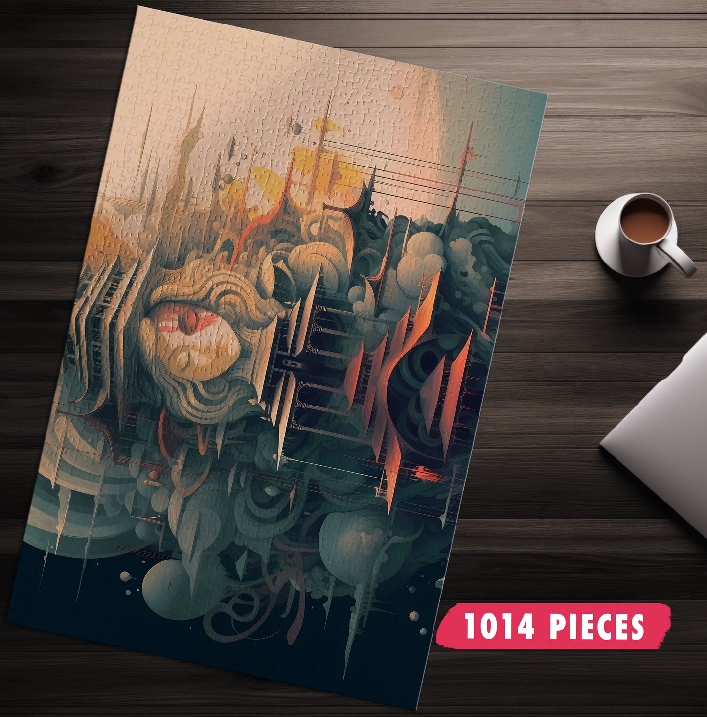 Cosmic Yin Yang Jigsaw Puzzle