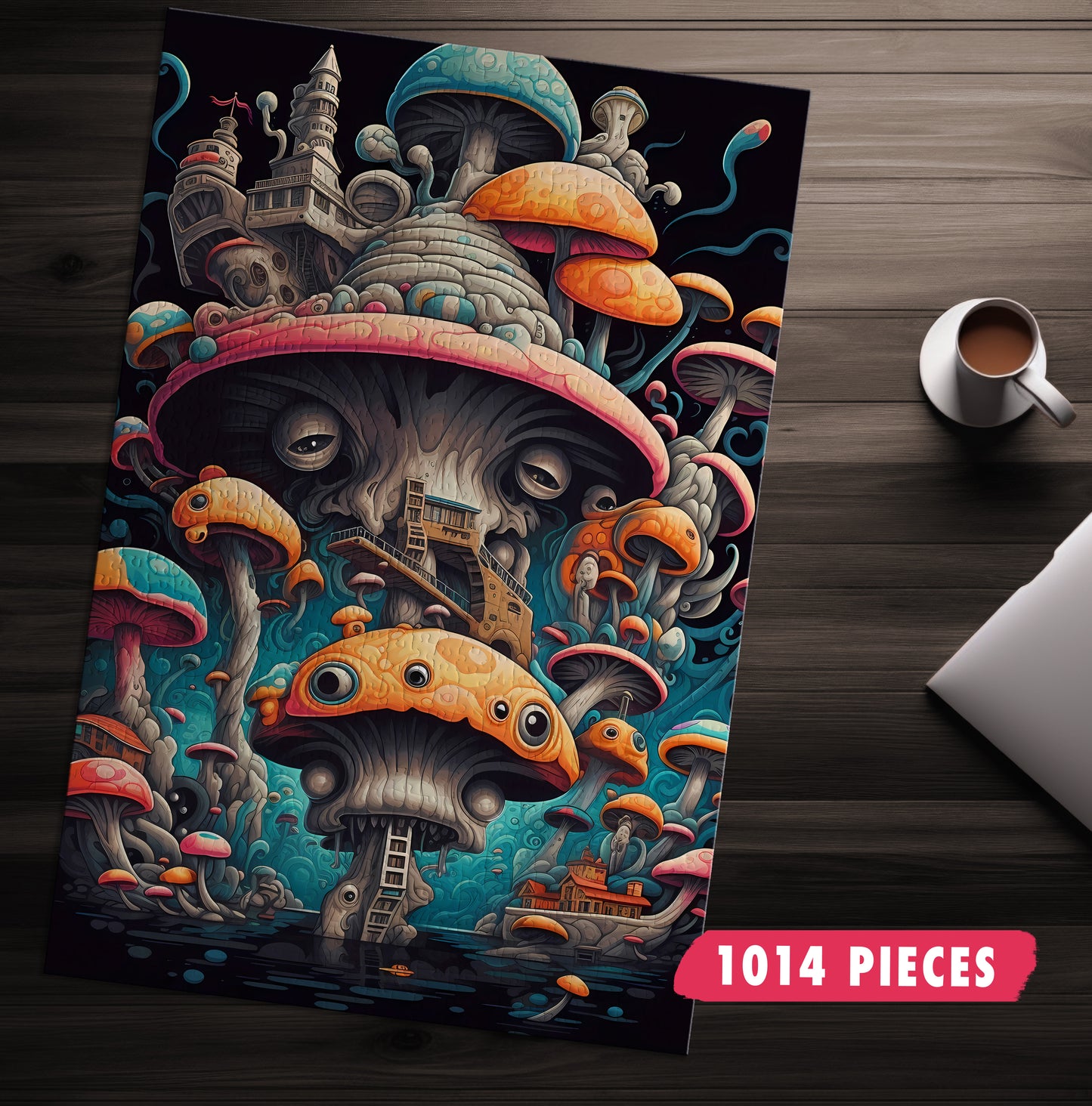 Trippy Shroom Jigsaw Puzzle