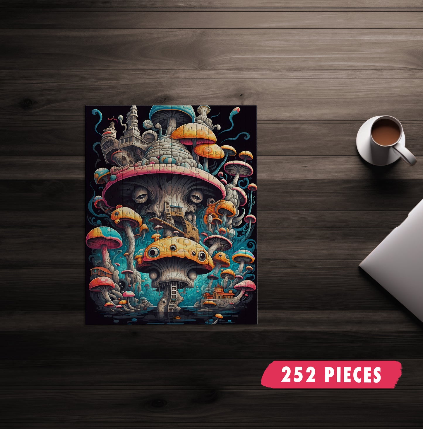 Trippy Shroom Jigsaw Puzzle