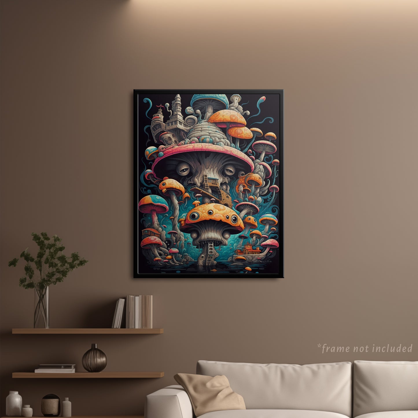 Trippy Shroom Jigsaw Puzzle