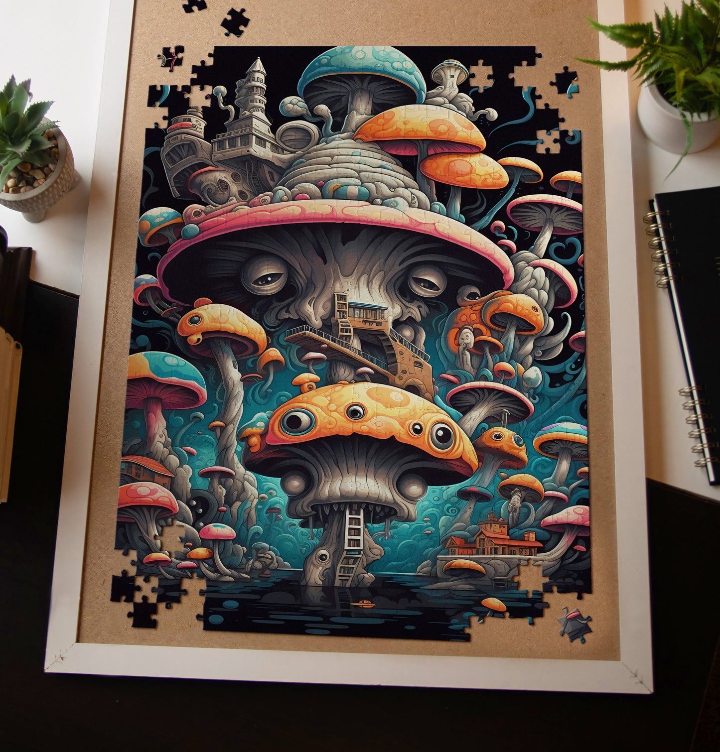 Trippy Shroom Jigsaw Puzzle