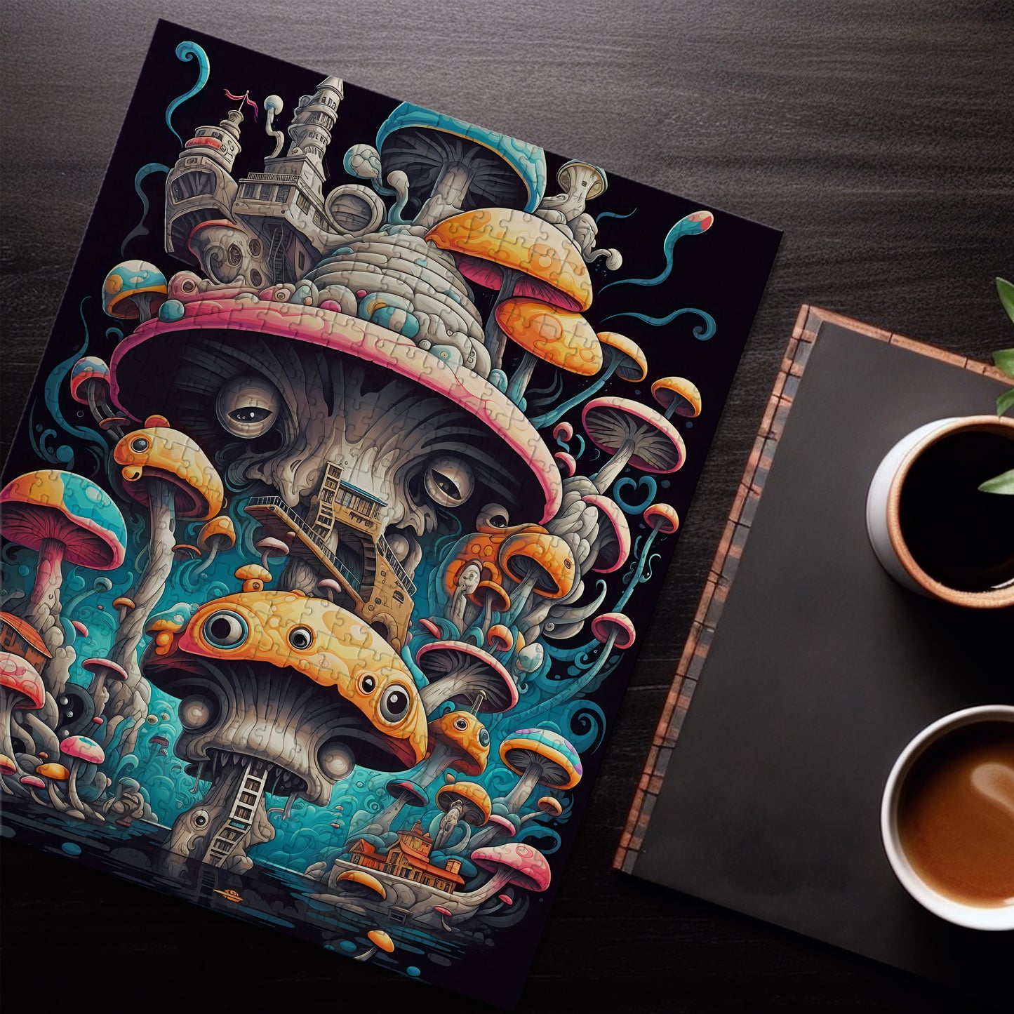 Trippy Shroom Jigsaw Puzzle
