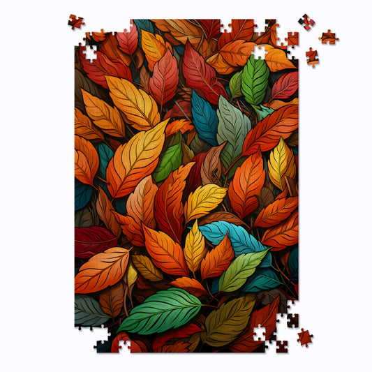 Vibrant Autumn Leaves Jigsaw Puzzle