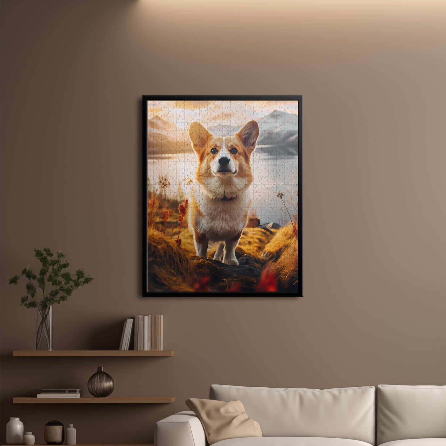 Adorable Adventure Corgi Jigsaw Puzzle