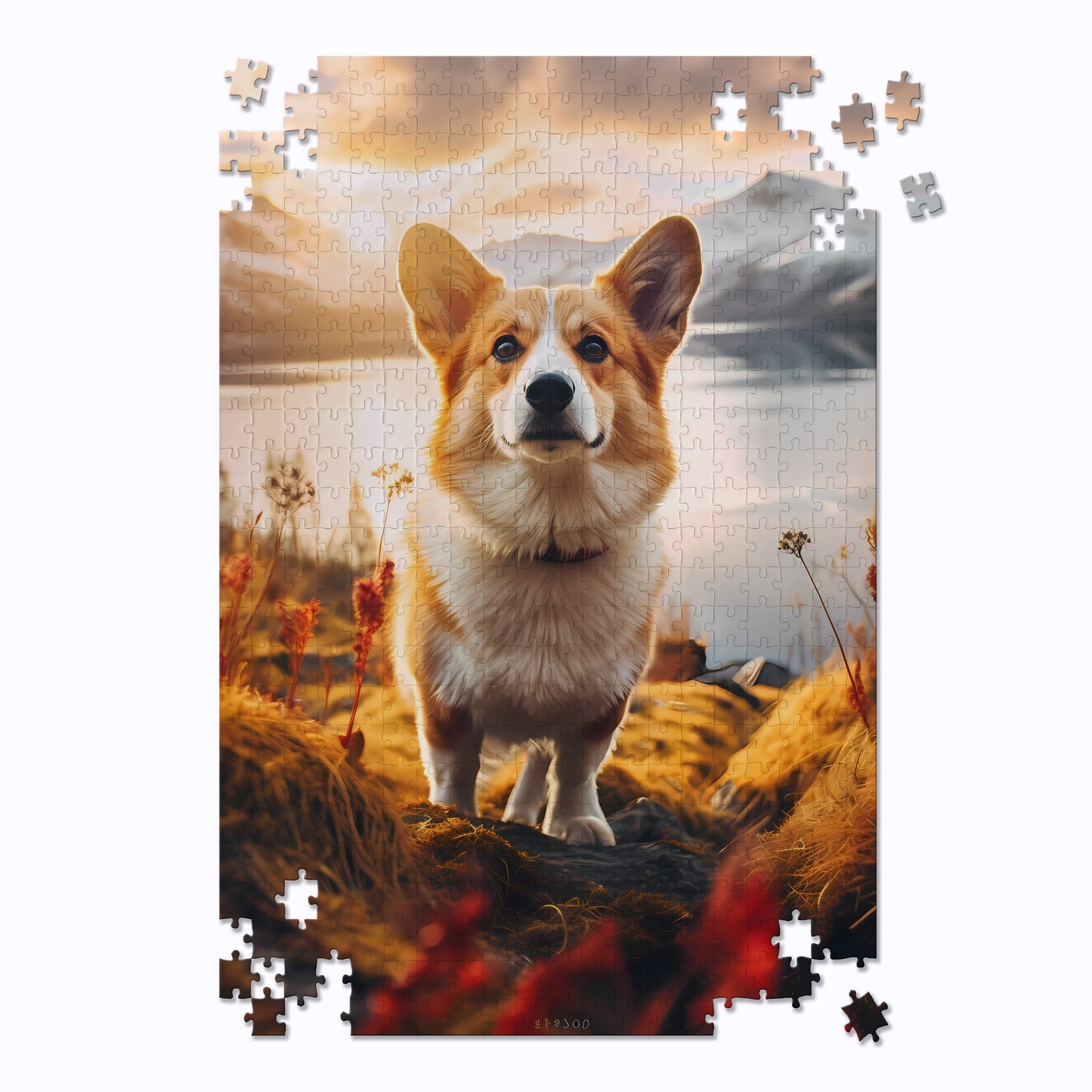 Adorable Adventure Corgi Jigsaw Puzzle