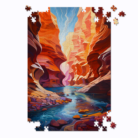 Canyon Landscape Jigsaw Puzzle