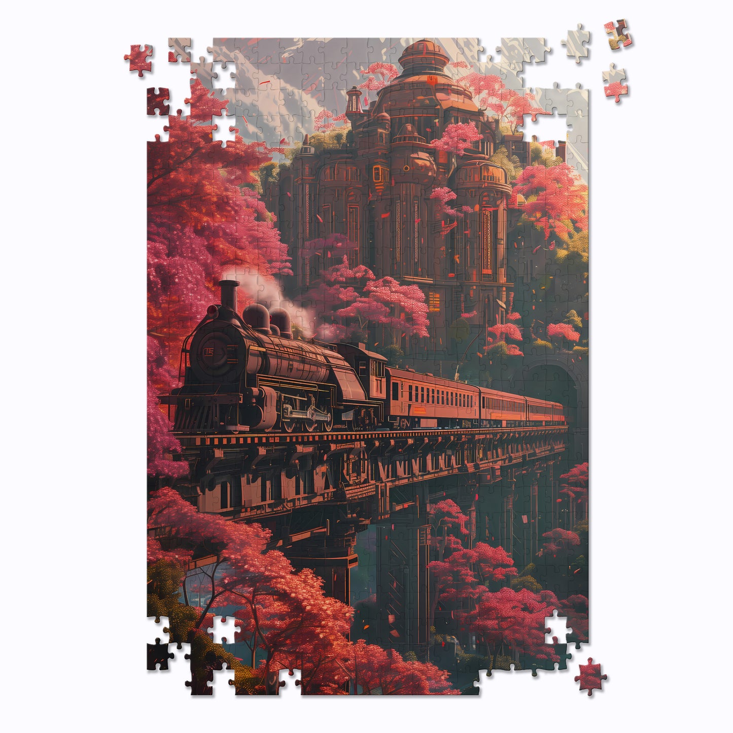 Cherry Palace Express Jigsaw Puzzle